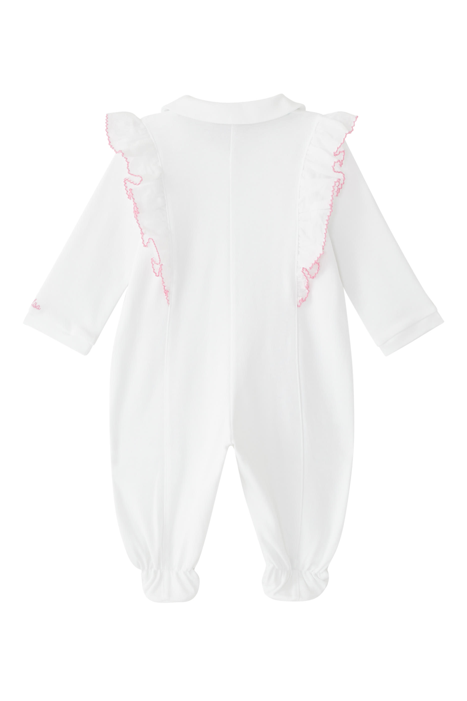 لباس قطعة مزين بزهور للأطفال