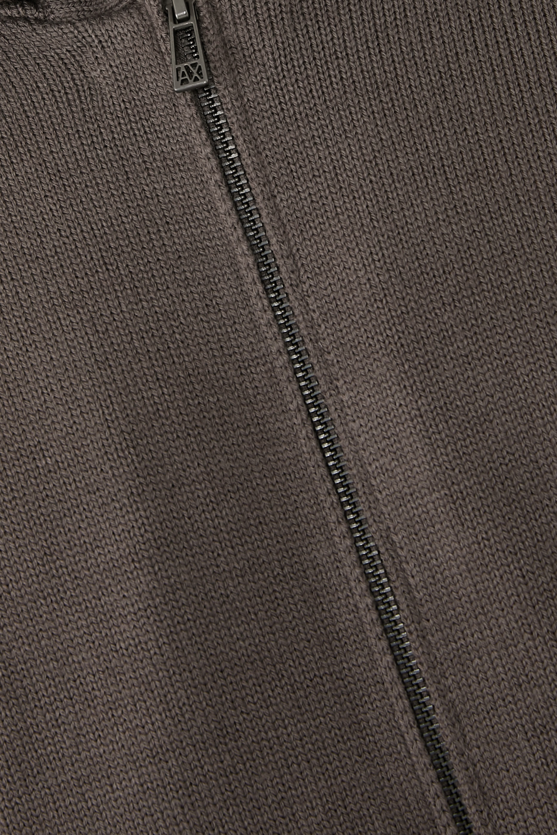 كارديغان بغطاء رأس وسحّاب كامل