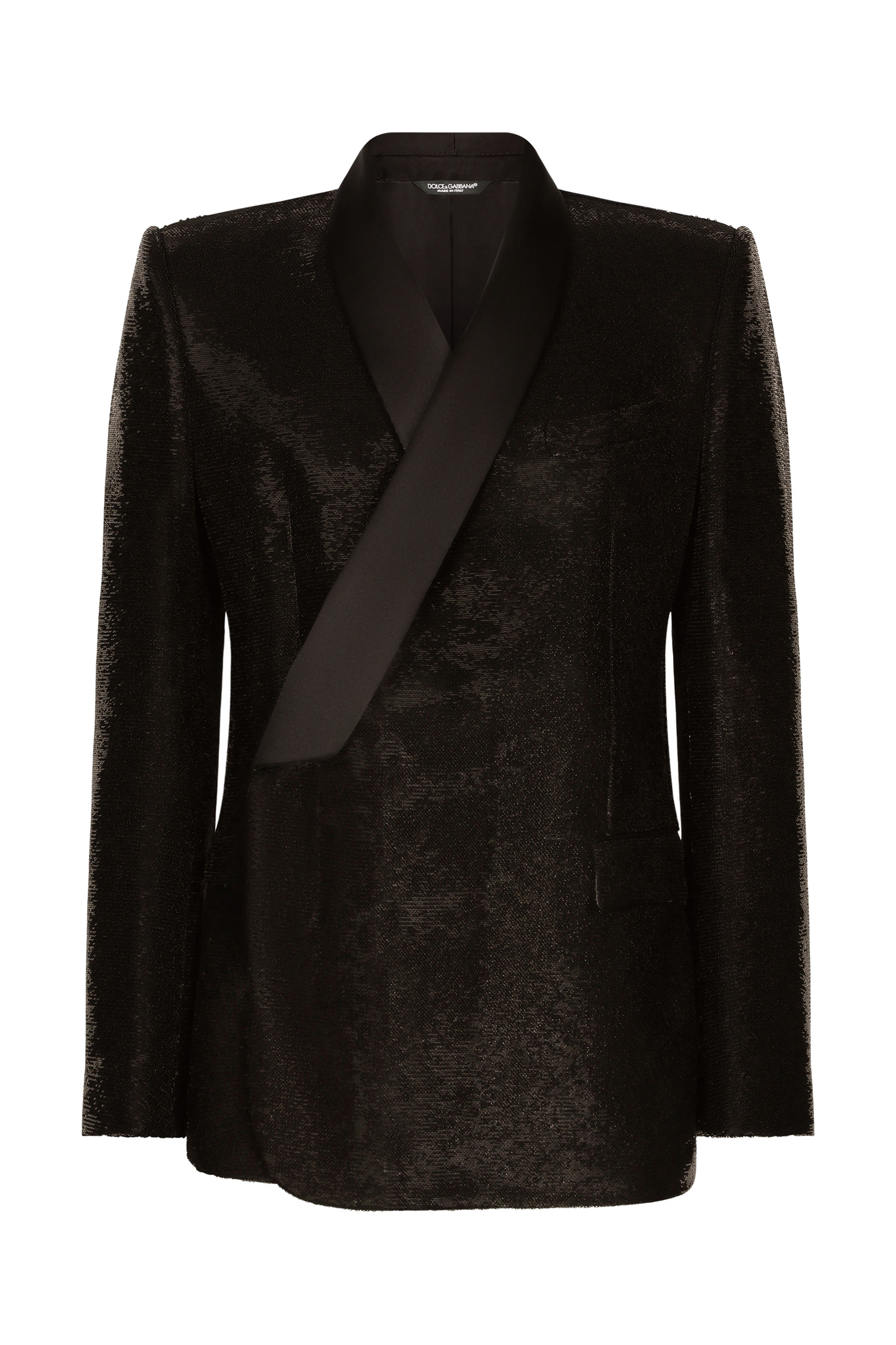 جاكيت توكسيدو بترتر وصفي أزرار وقصة سيسيليا