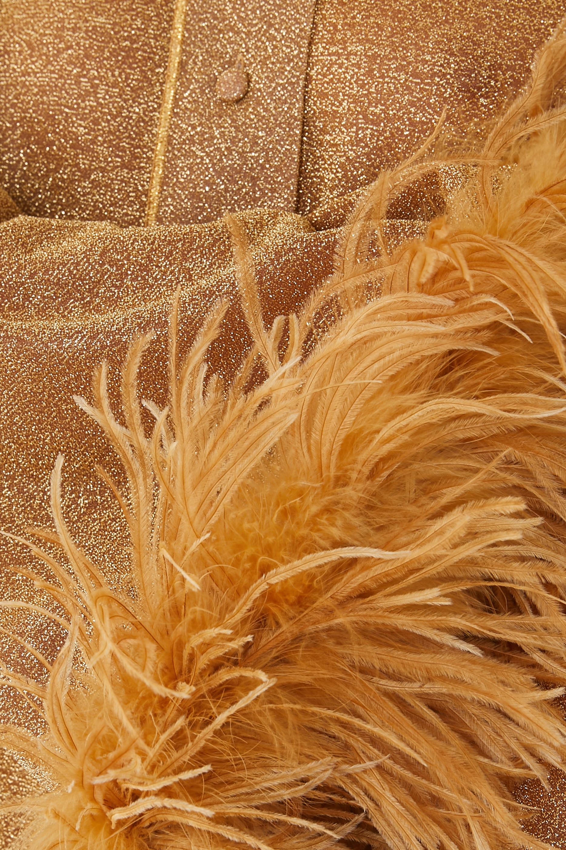 قميص لوميير بحواف مزينة بالريش