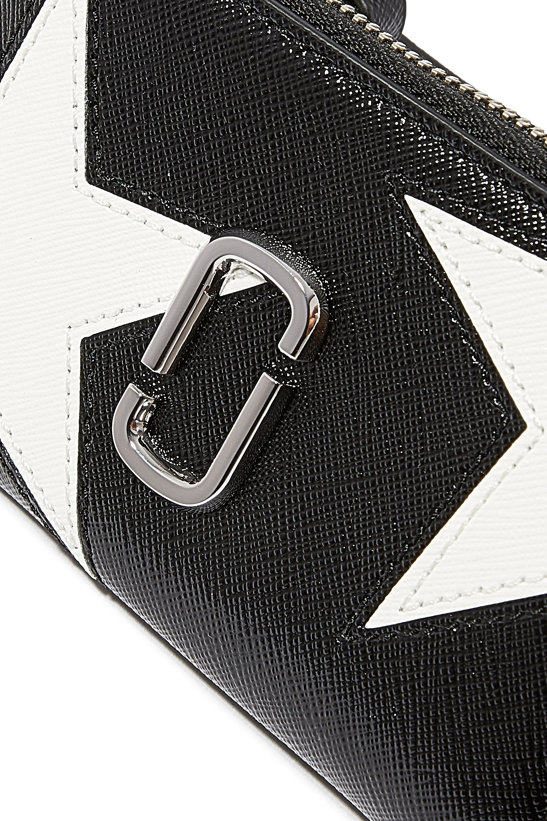 محفظة متعددة الأقسام بسحاب علوي برقعة شعار النجمة