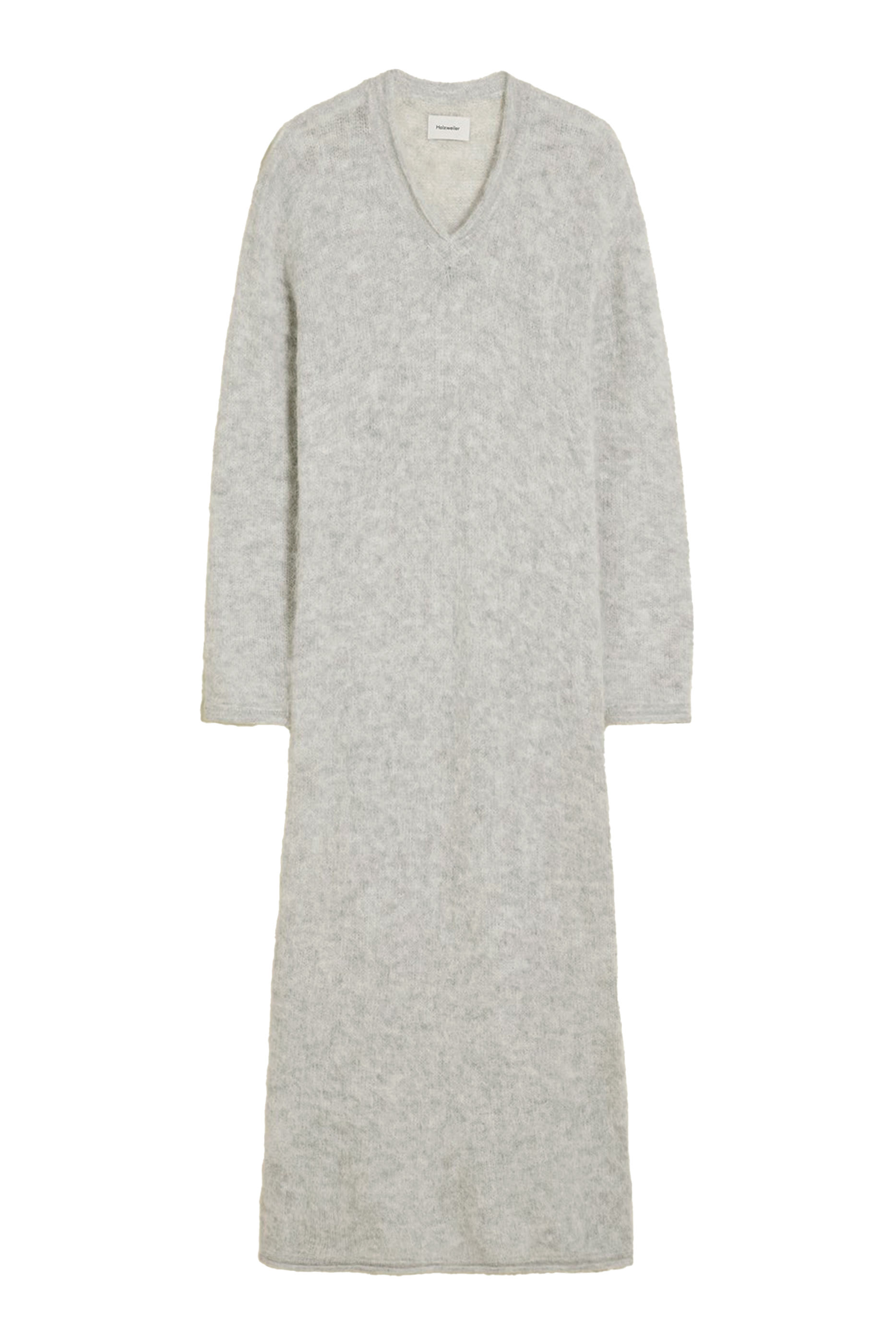 فستان تاين بأكمام طويلة ولون فاتح