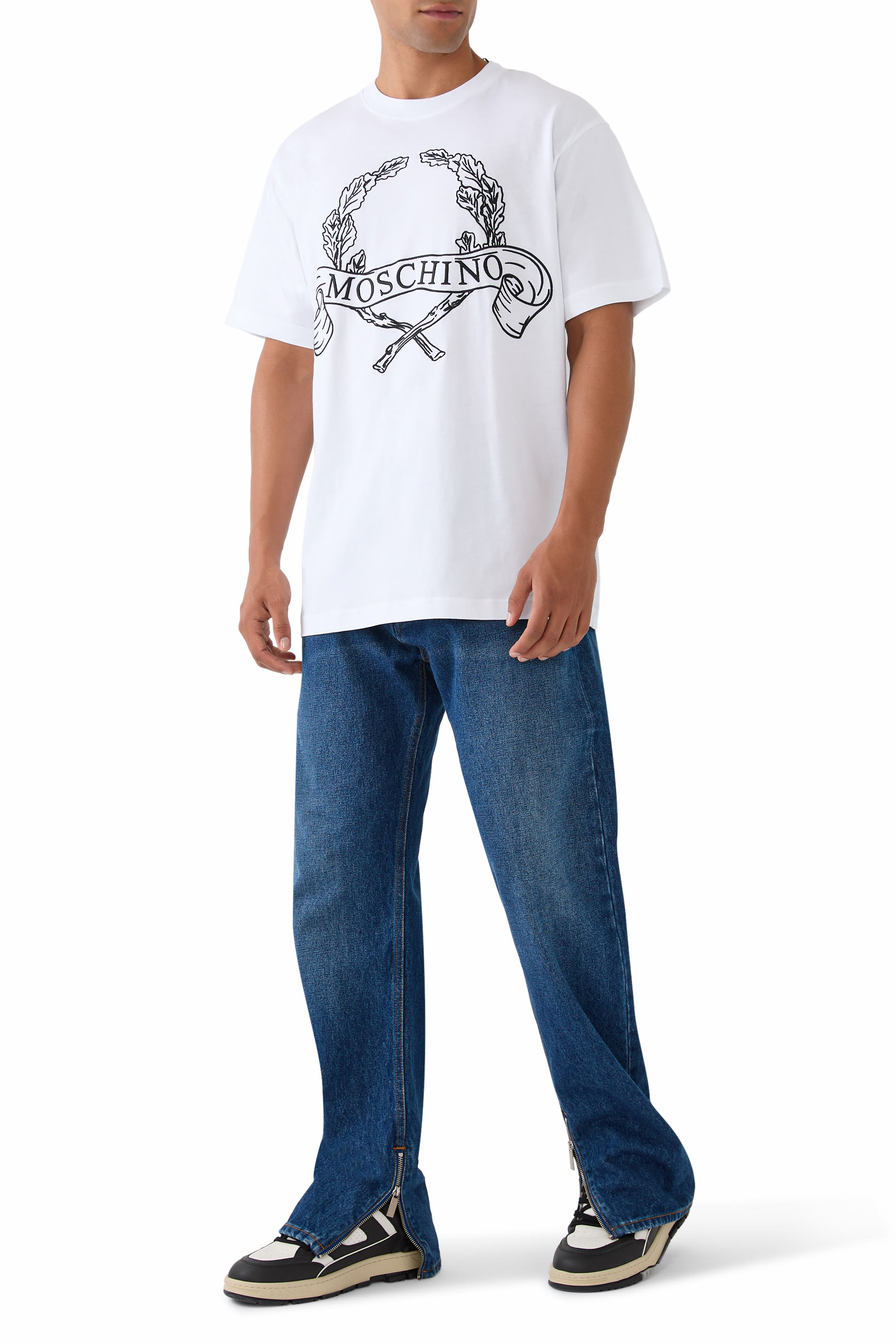 تيشيرت بأكمام قصيرة جيرسيه