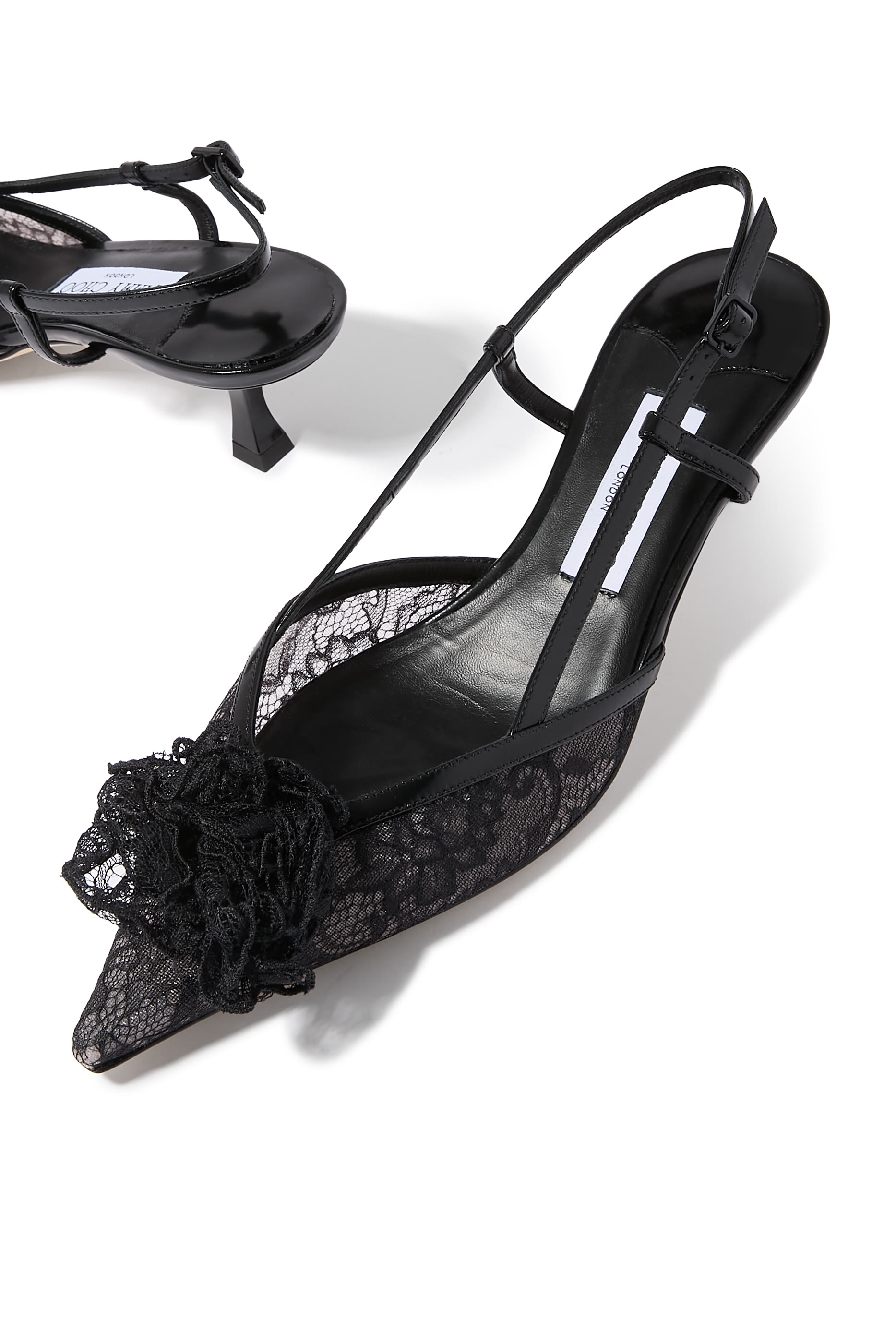 حذاء كلاسيك ميمي بسير خلفي وكعب 50 مم