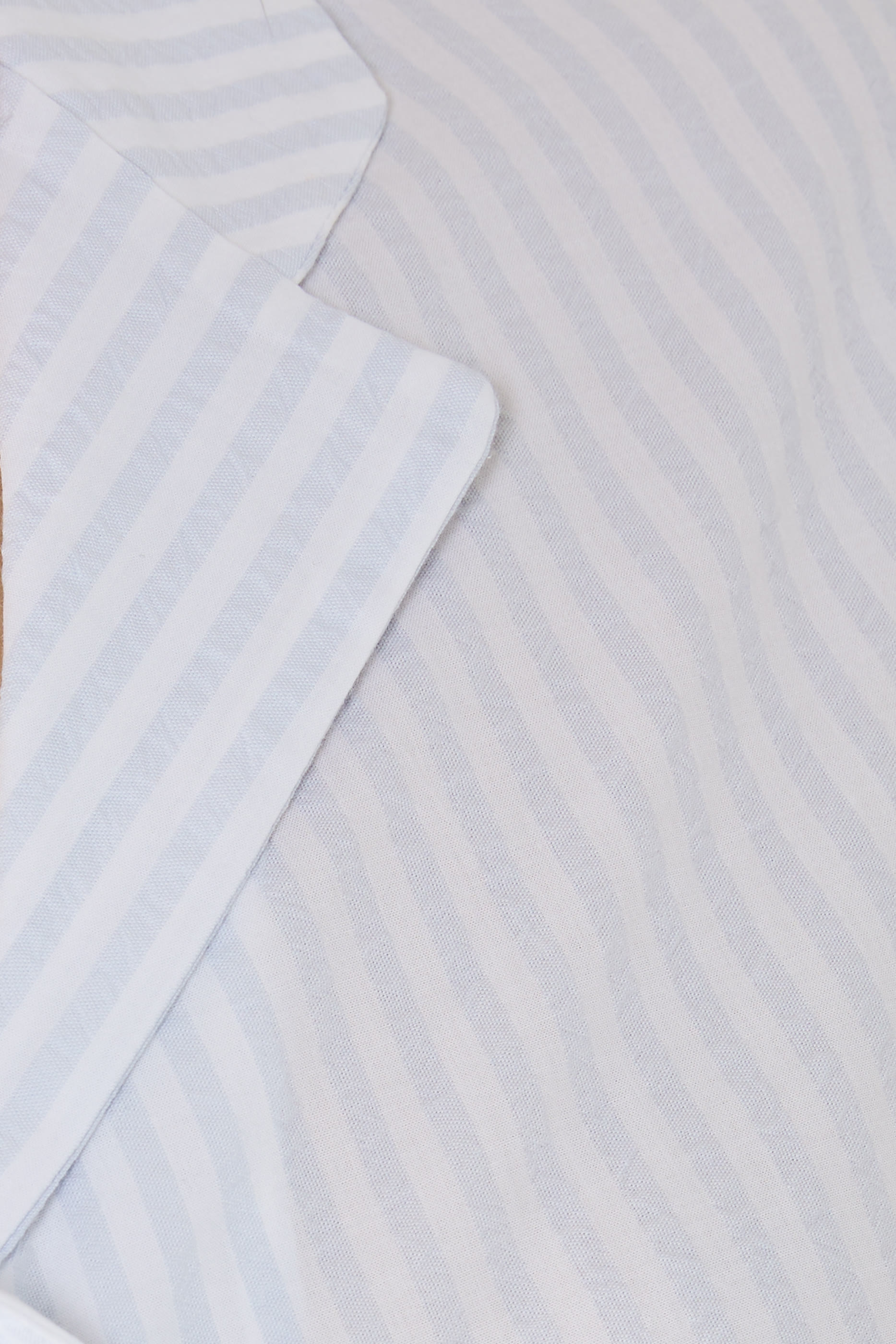 طقم بيجامة بأكتاف منخفضة قطن سيرساكر