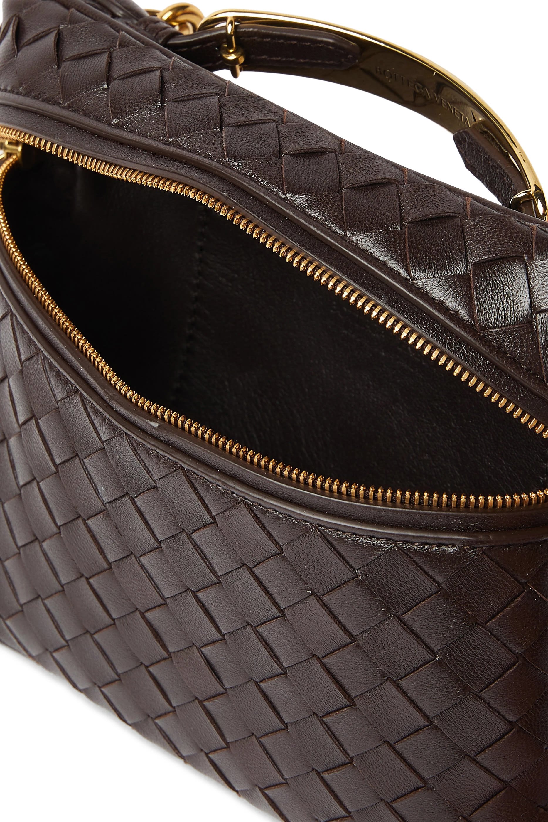 حقيبة مكياج جلد ناعم