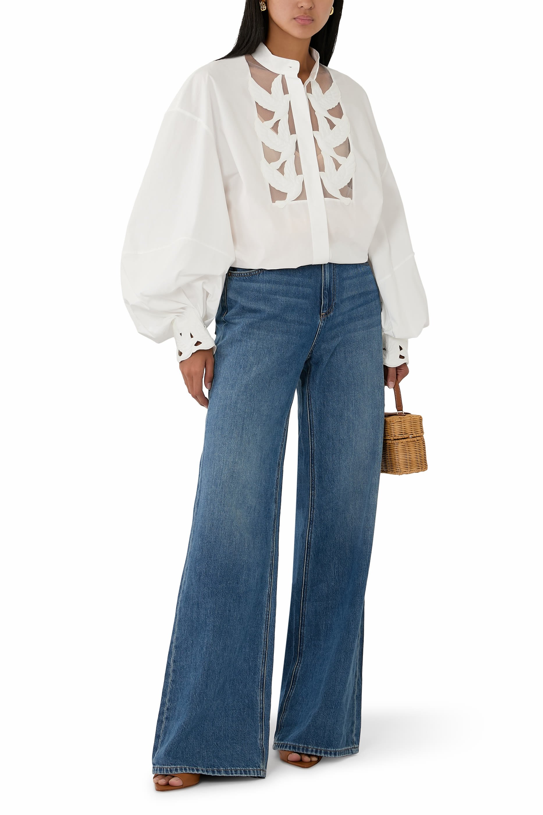 بلوزة لونا مزينة