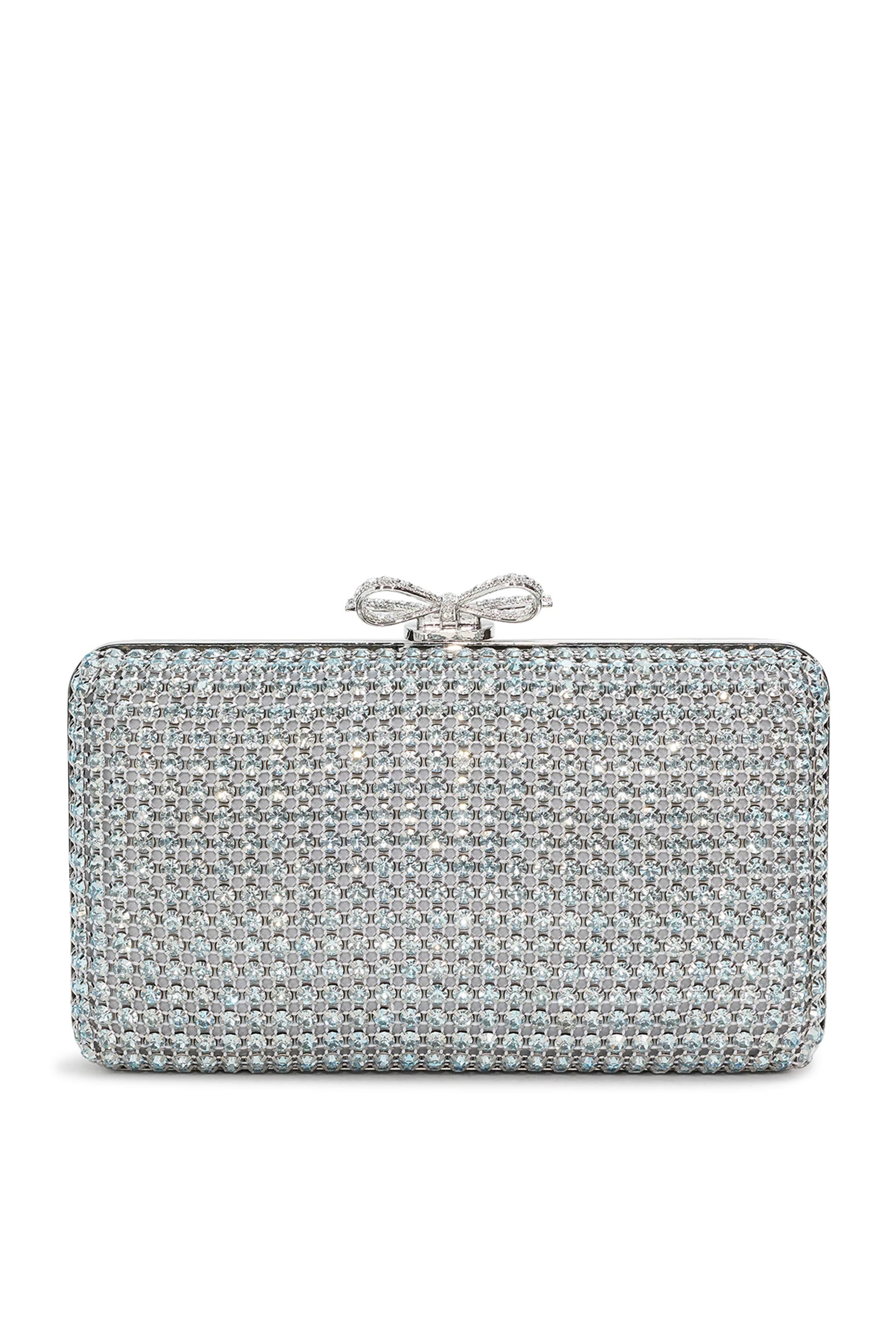 حقيبة كلاتش شاينميل مرصعة بكريستال