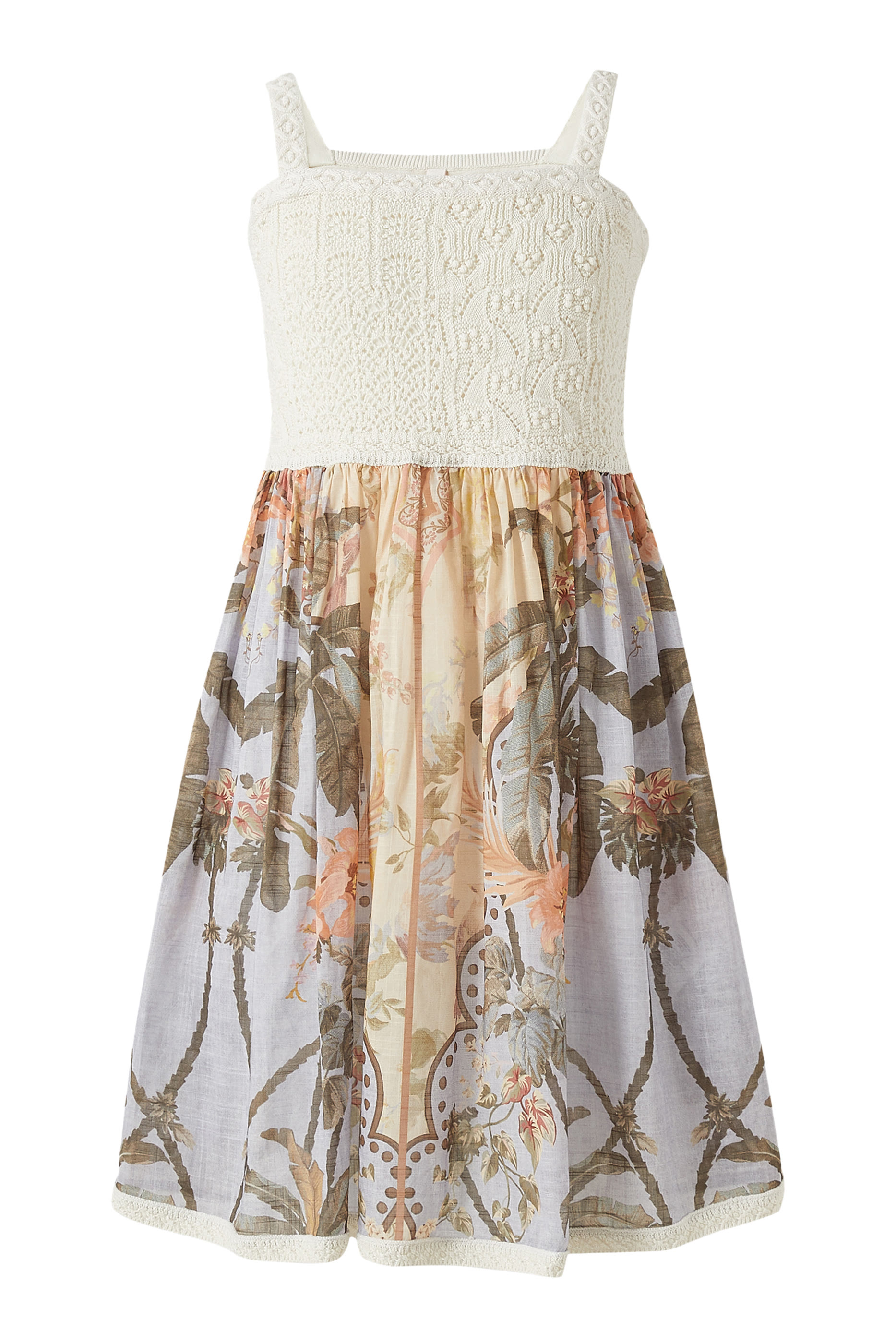 فستان وايلي منسوج قطن للأطفال