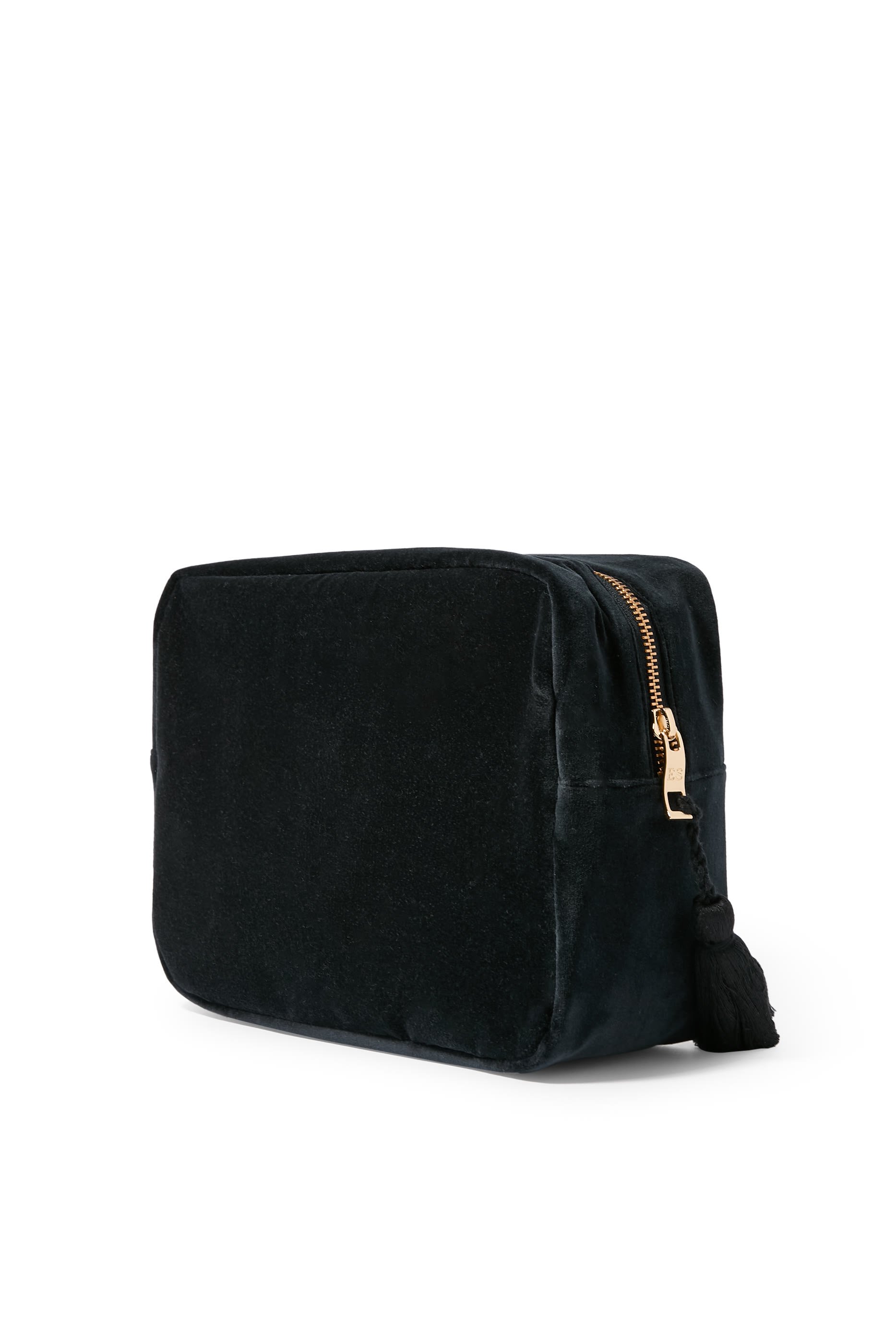 حقيبة مكياج بتطريزات بتصميم وحيد قرن بري