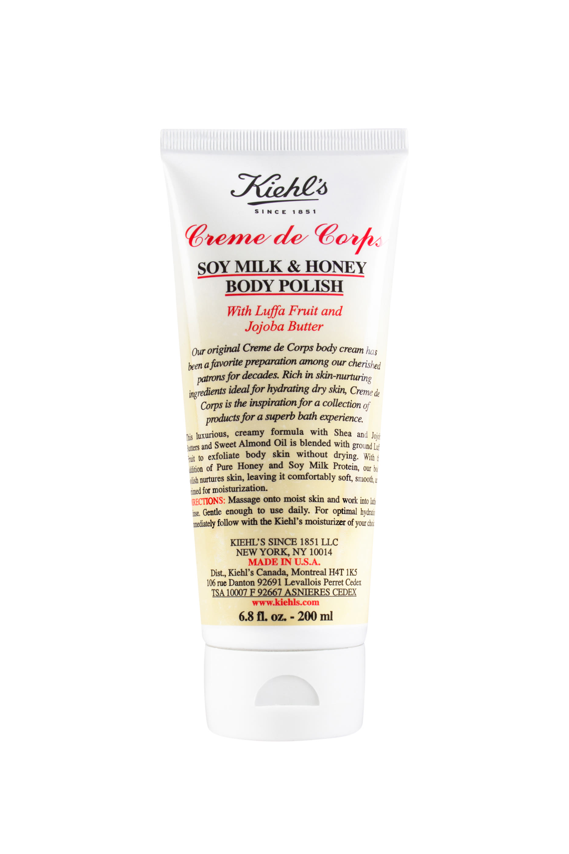 مقشر للجسم بحليب الصويا والعسل