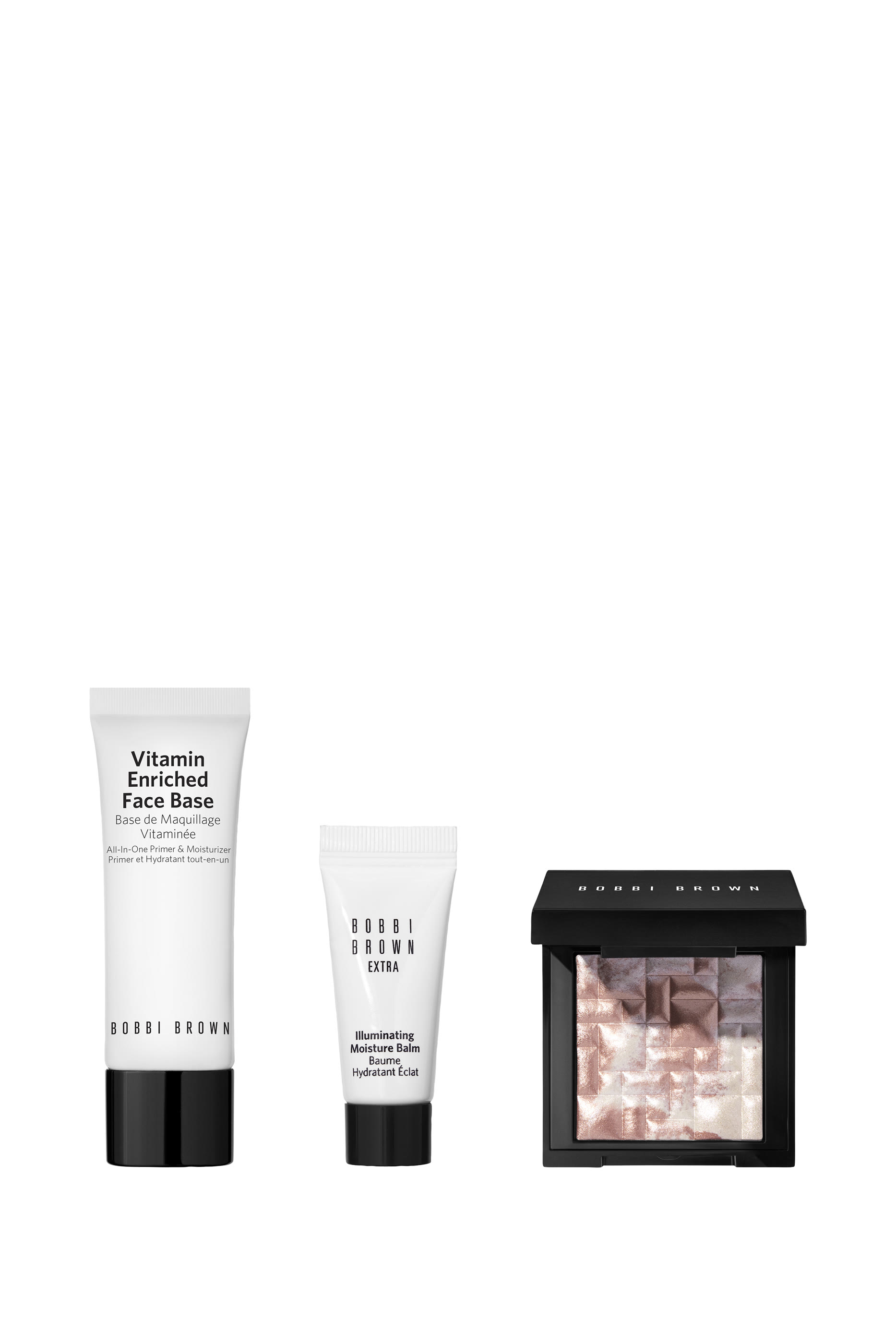 مجموعة أساسية لتعزيز إشراق البشرة