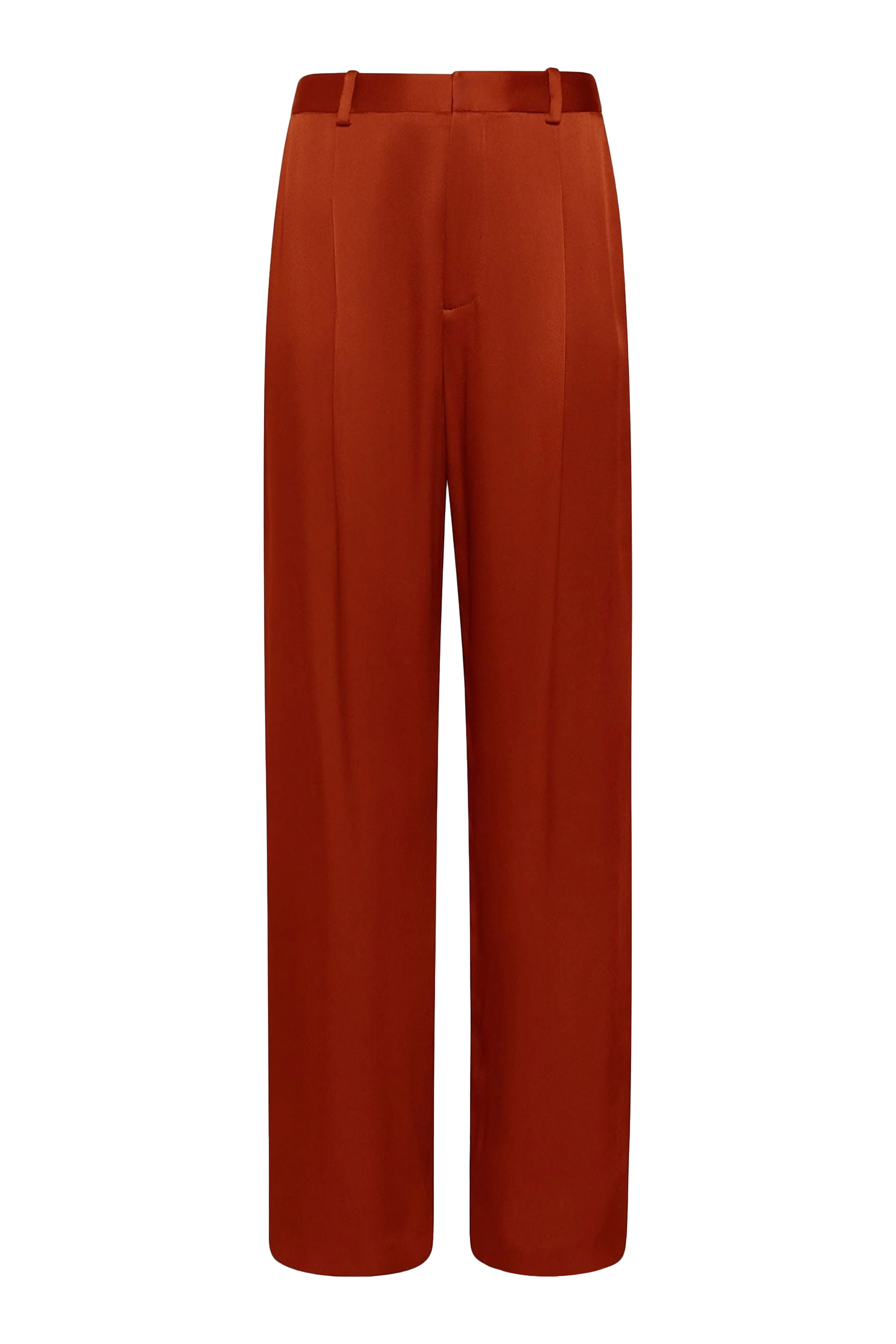 بنطال بطيات وقصة ضيقة من الأسفل ستان