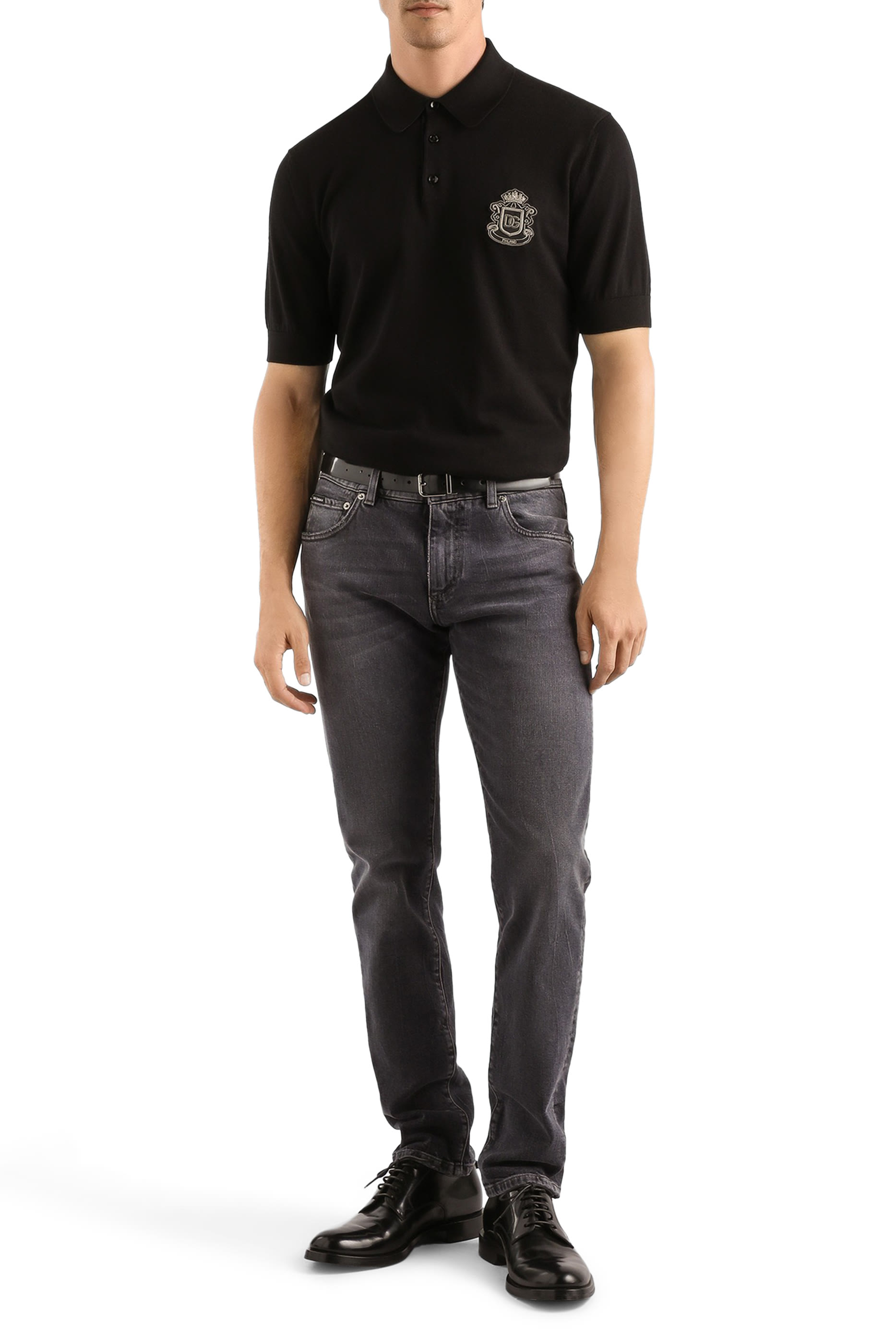 بنطال بقصة ضيقة دنيم