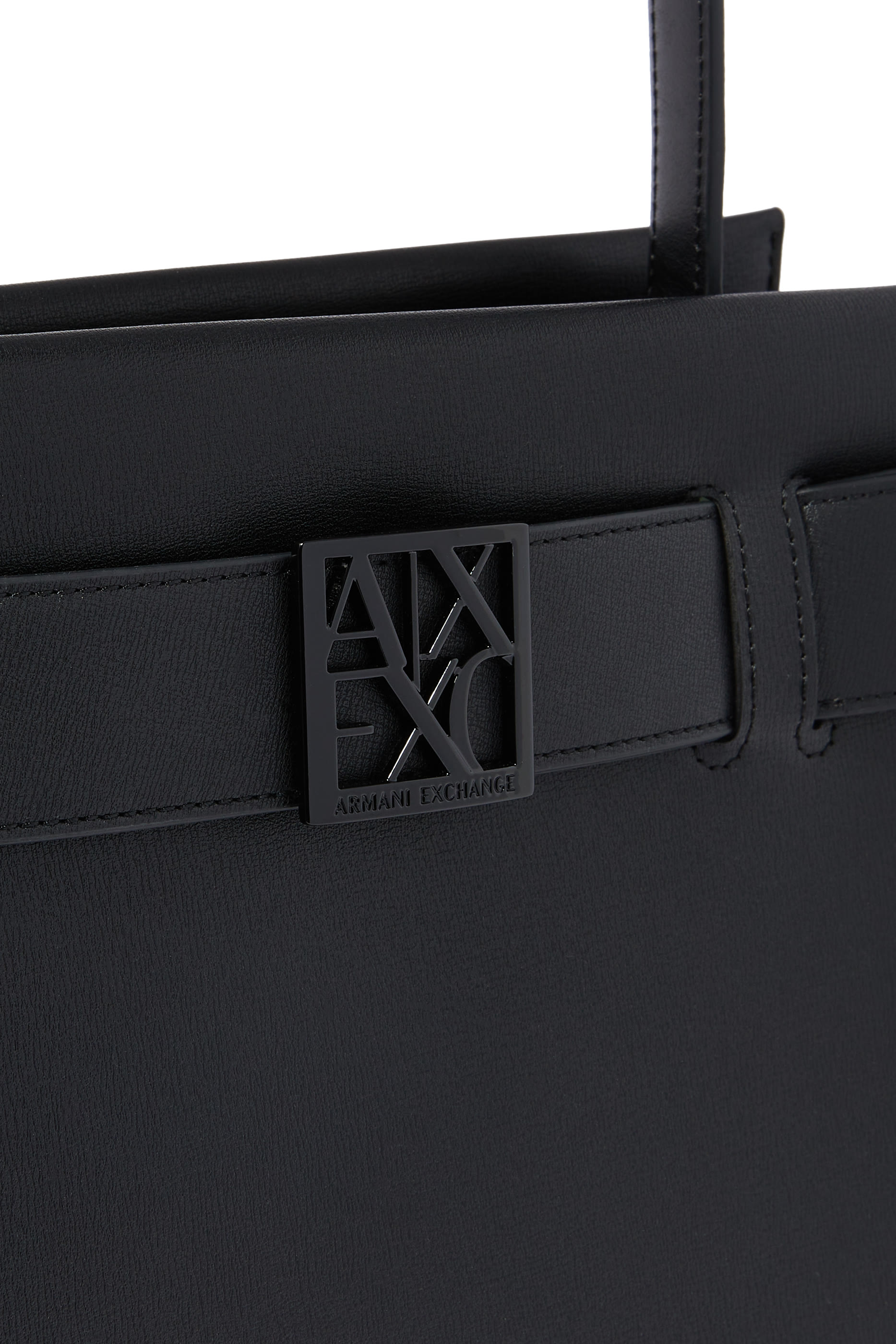 حقيبة كروس بودي بحلية شعار الماركة وسحاب مزدوج