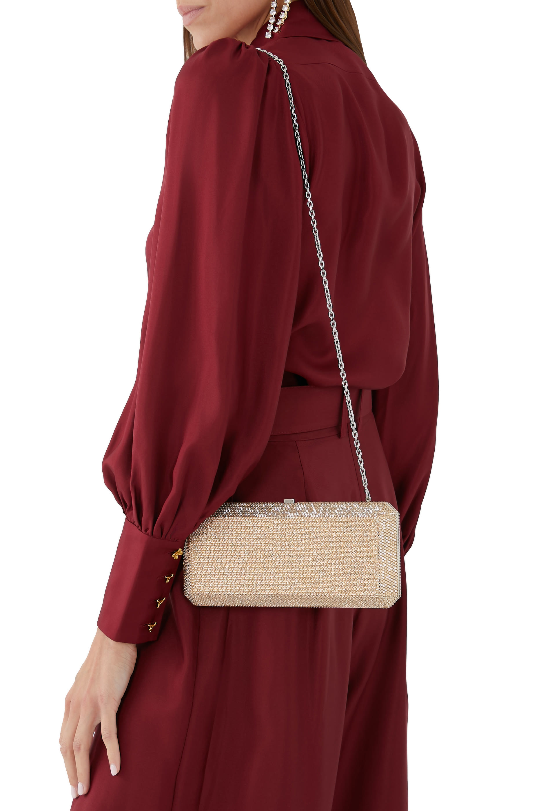 كلاتش رفيع بتصميم مستطيل كلاسيكي