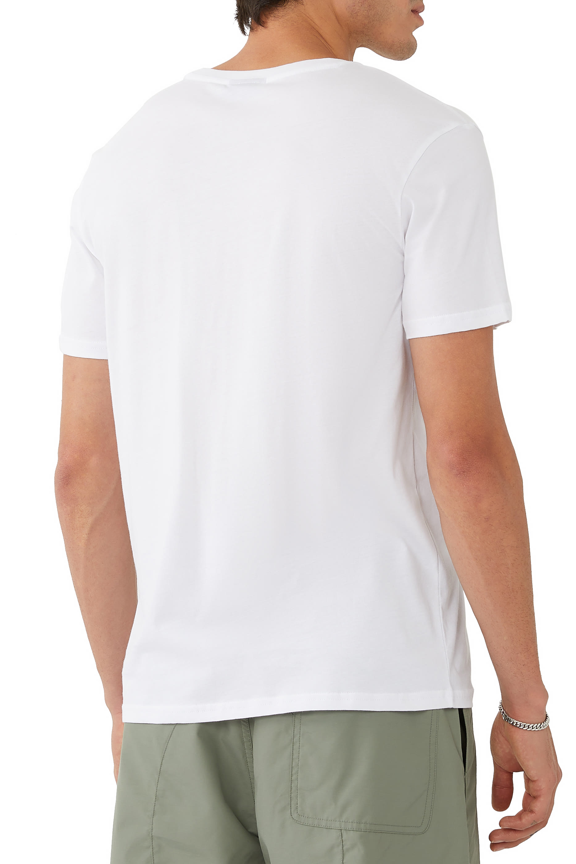 تيشيرت قطن بشعار الماركة