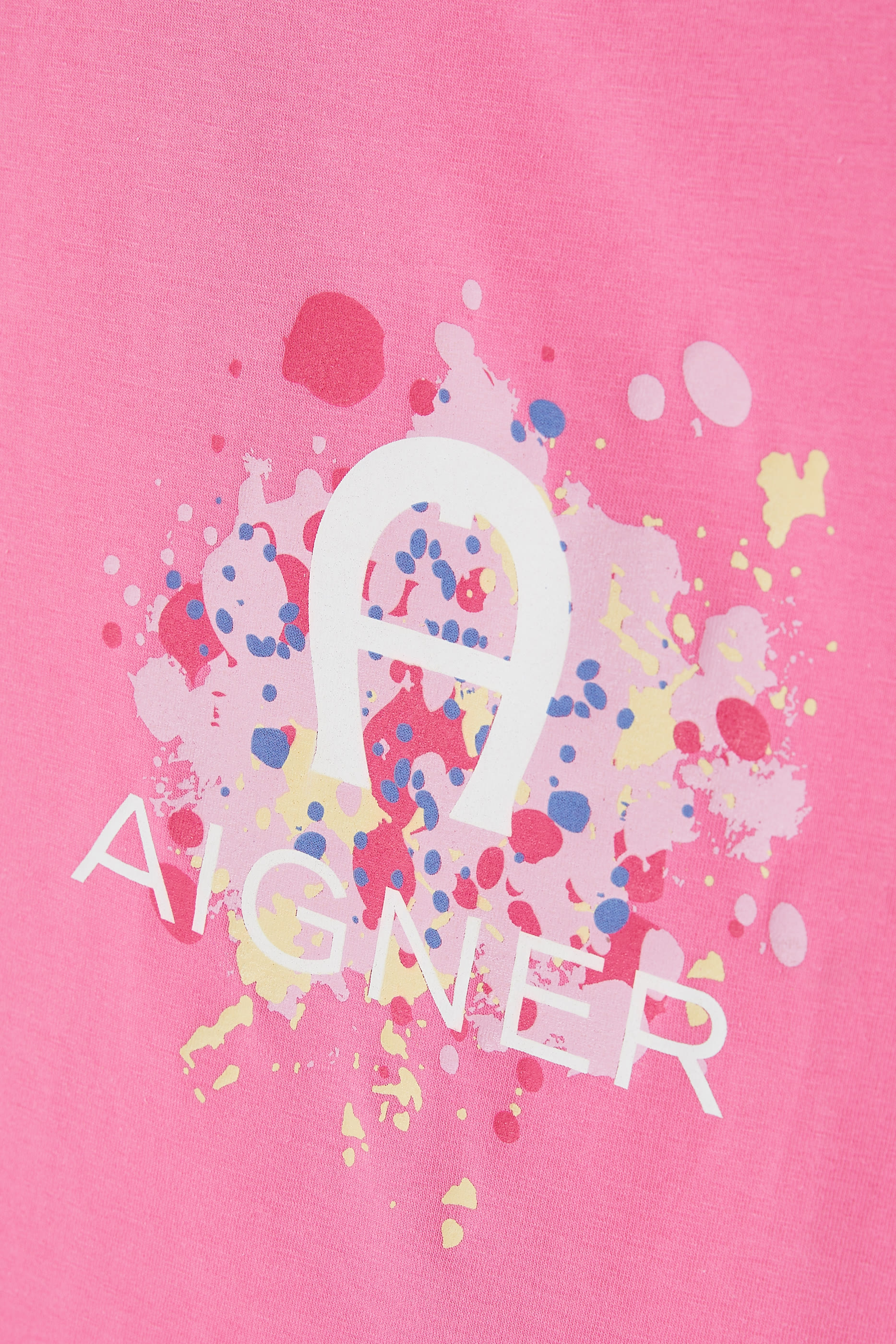 تيشيرت بطبعات شعار الماركة للأطفال