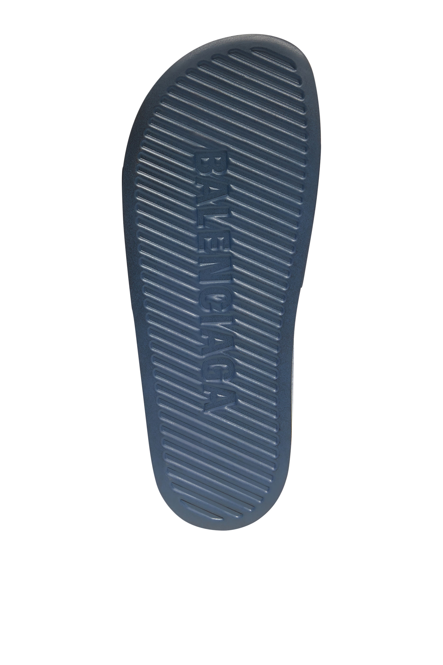 حذاء مفتوح مطاط بشعار الماركة