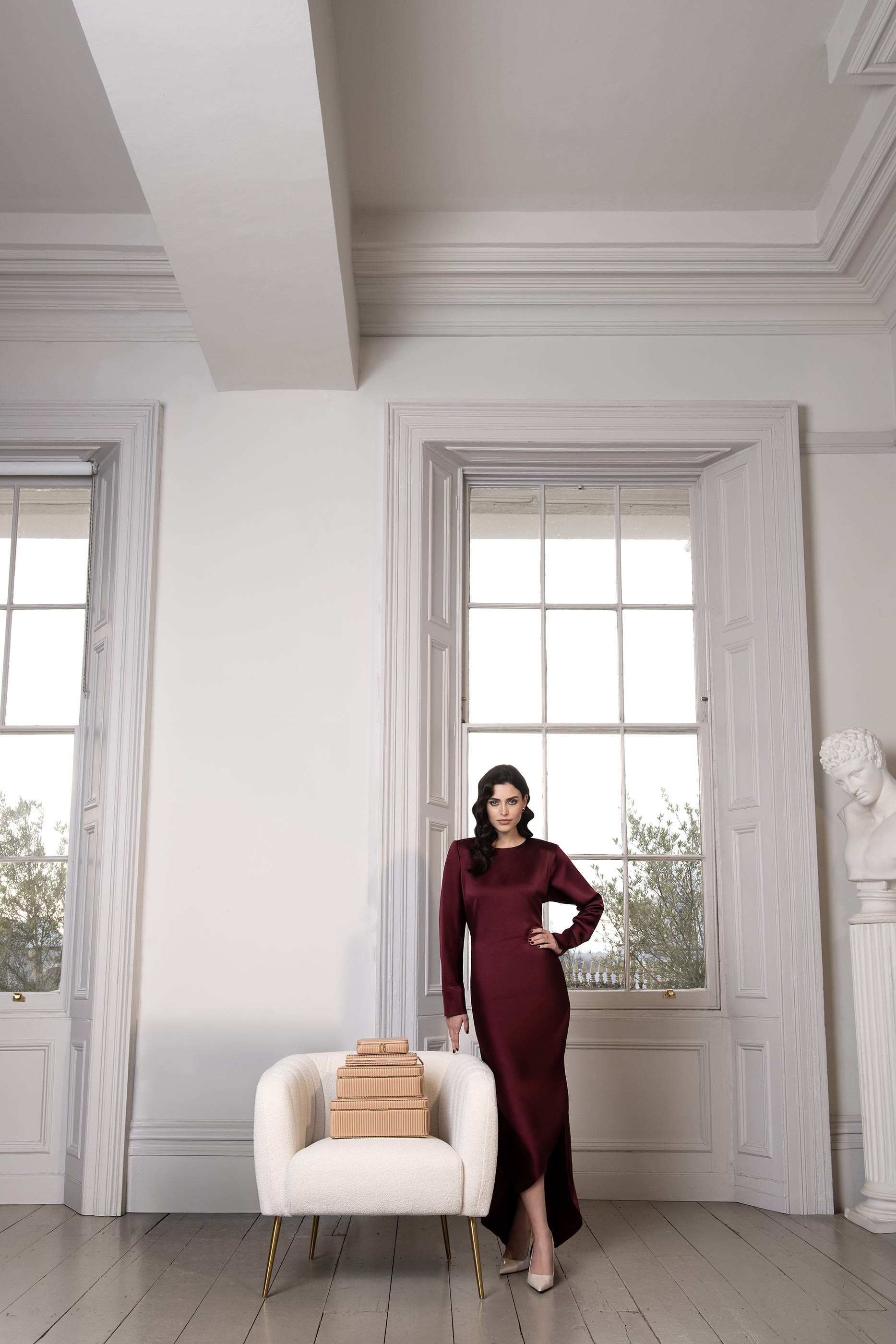 حقيبة بيلا للمجوهرات بسحاب