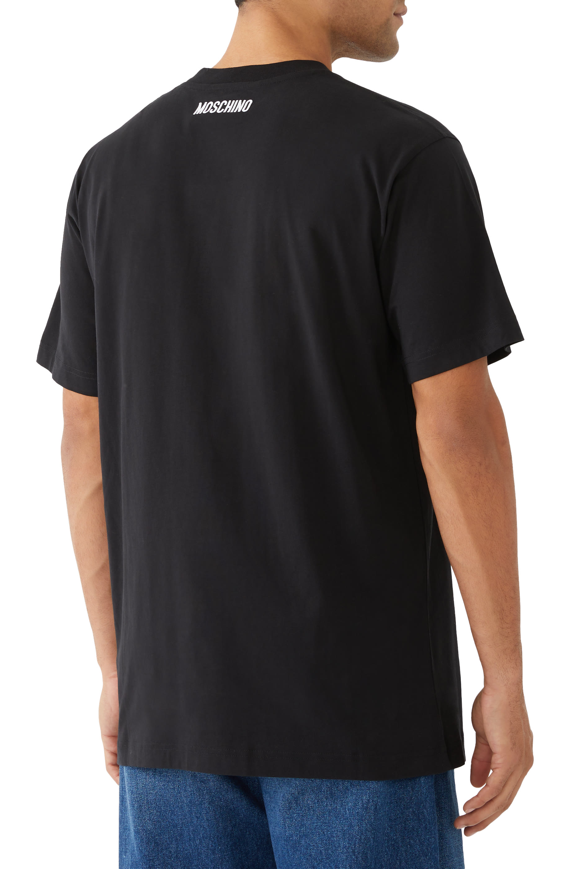 تيشيرت بتطريز إوزة جيرسيه