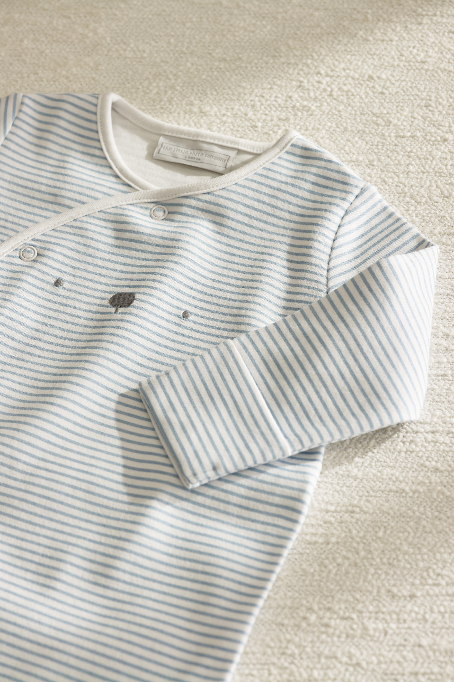 مجموعة هدايا الترحيب بالمولود الجديد بتصميم دب قطن عضوي للأطفال