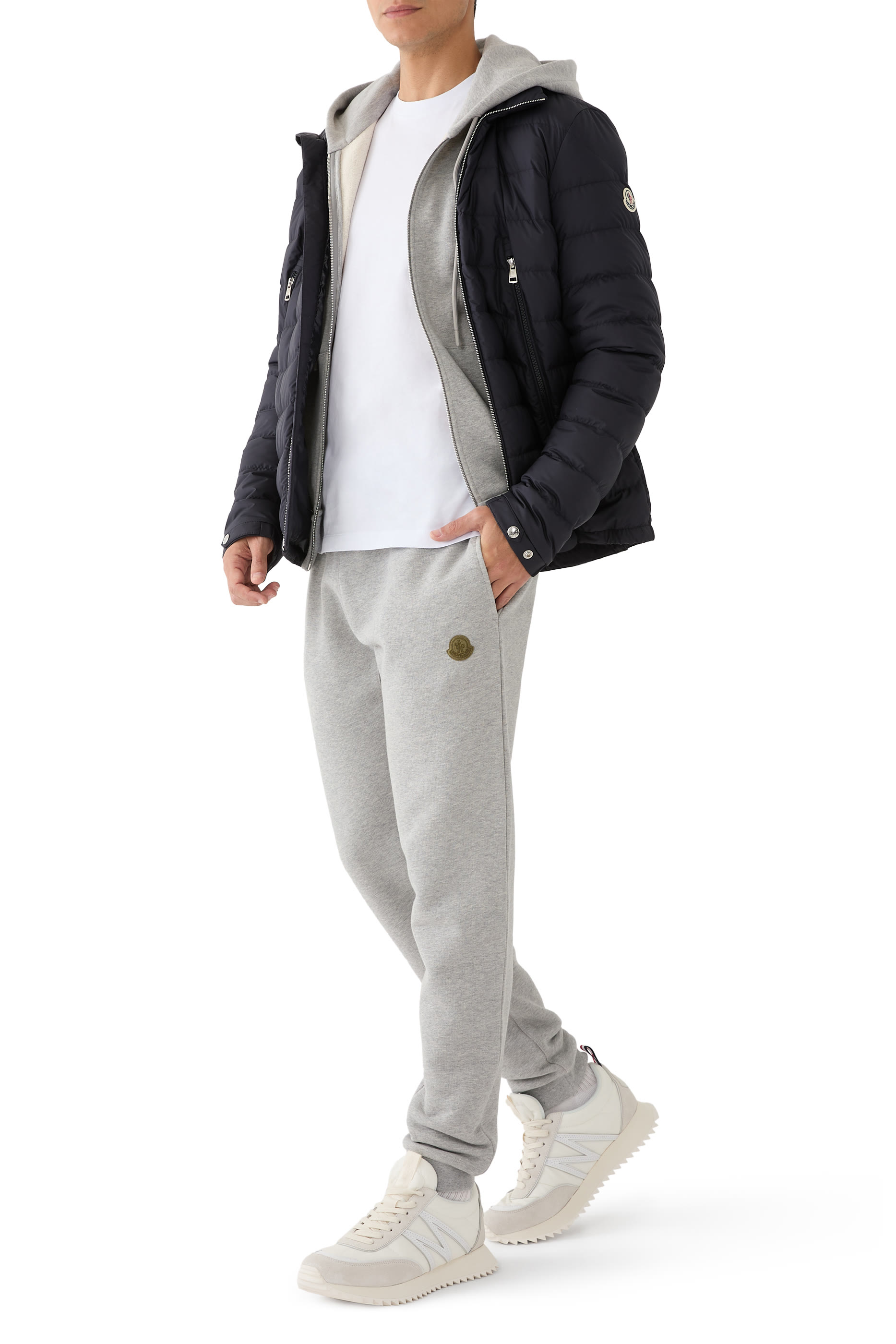 جاكيت ألفيت قصير مبطن بغطاء للرأس