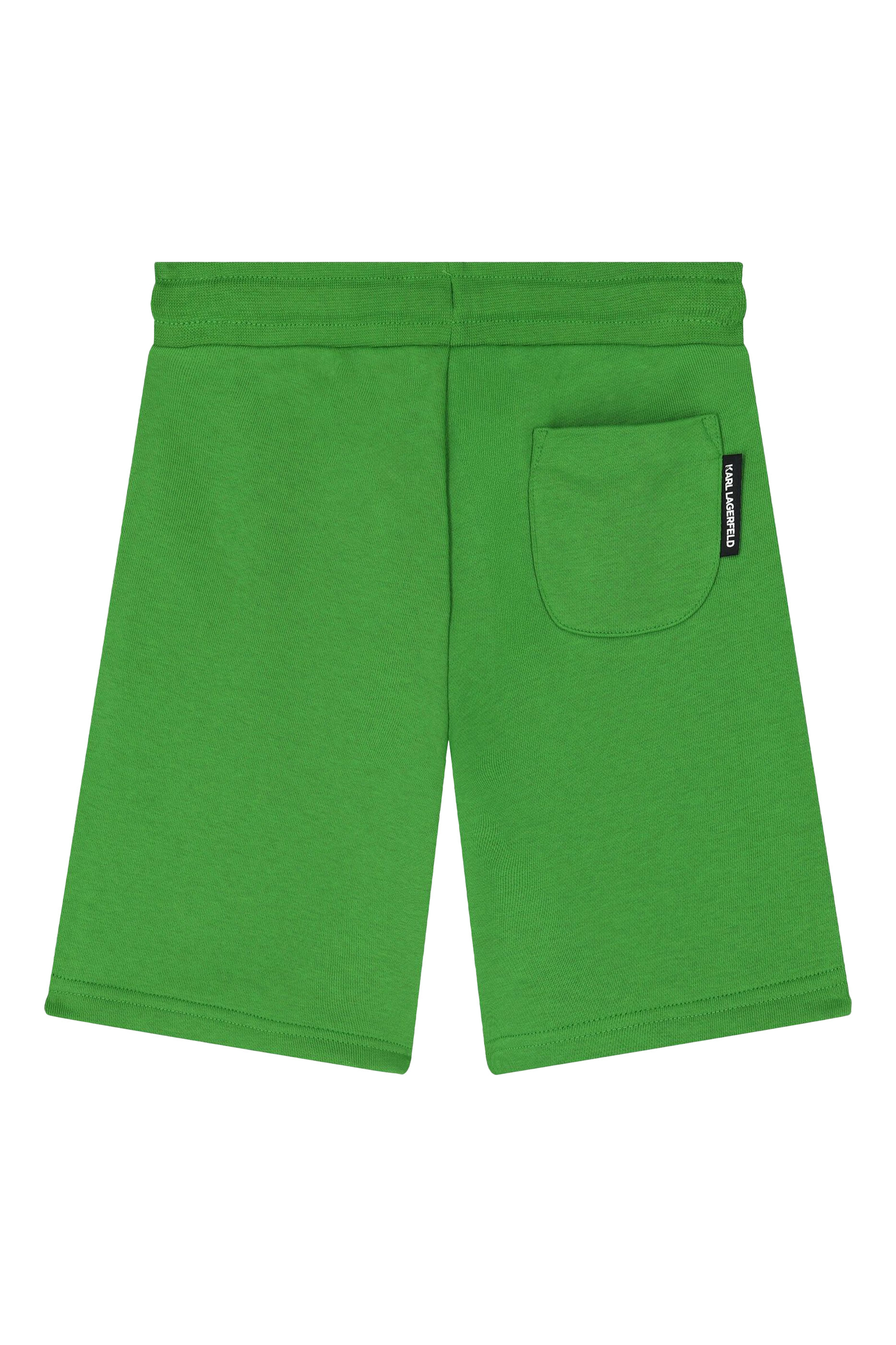 شورت رياضي بنقشة شعار الماركة للأطفال