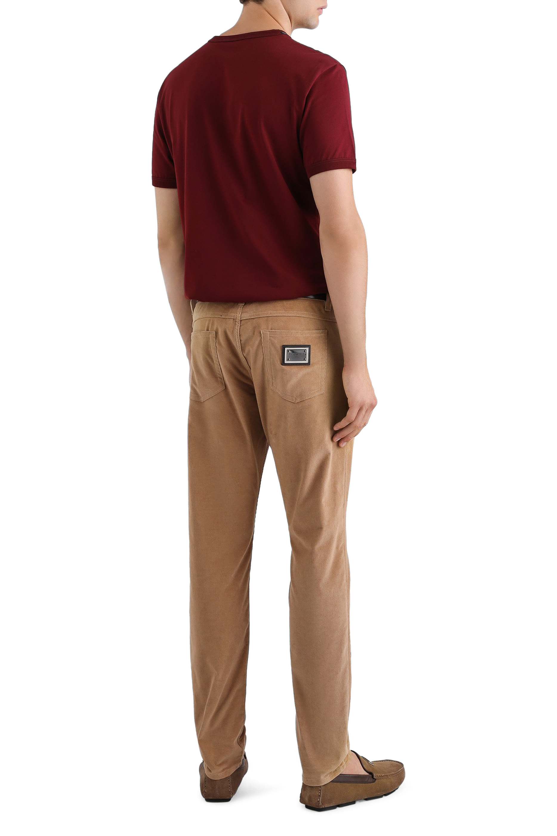  Cotton T-Shirt with Heraldic Patch