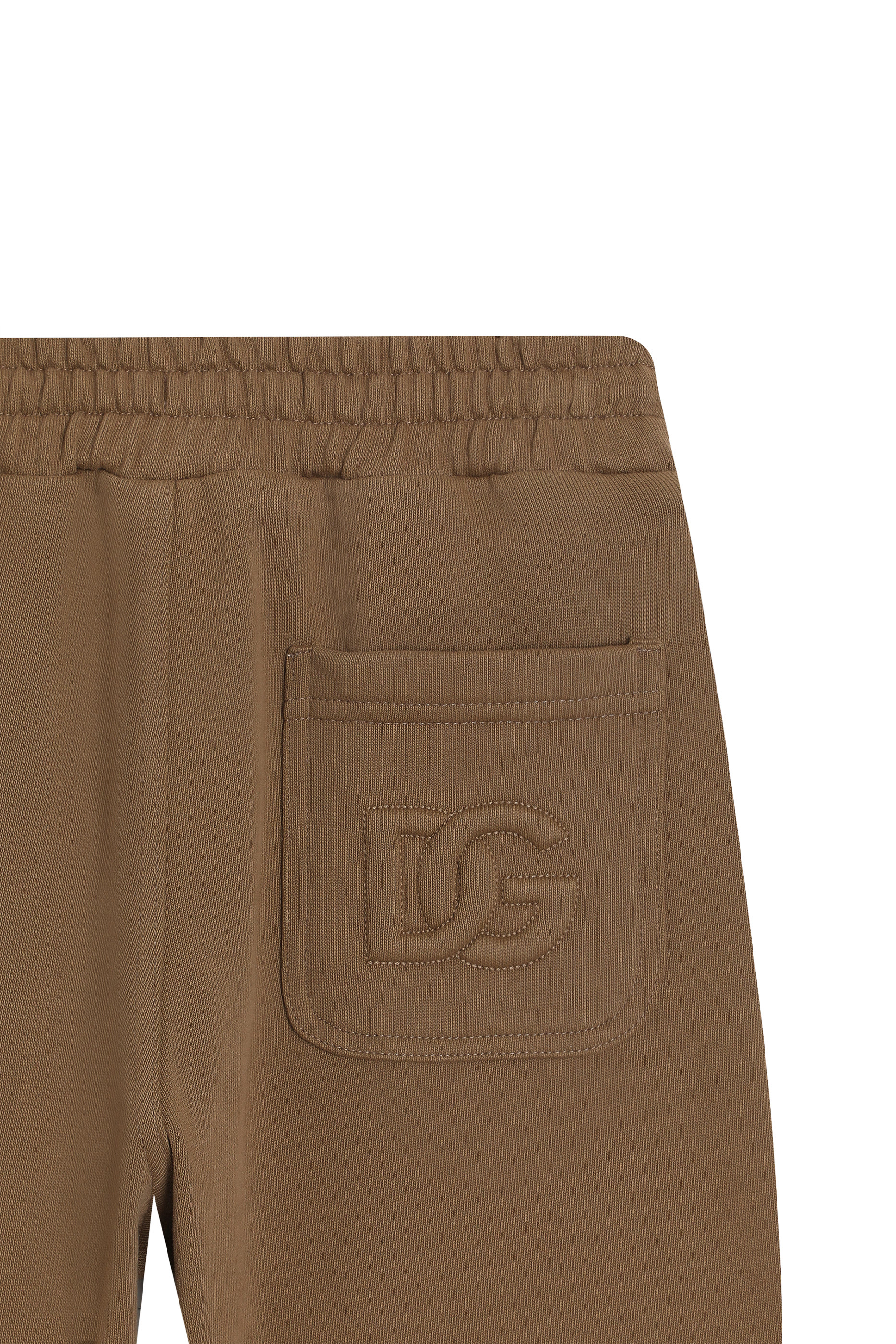 شورت رياضي مريح بشعار الماركة للأطفال