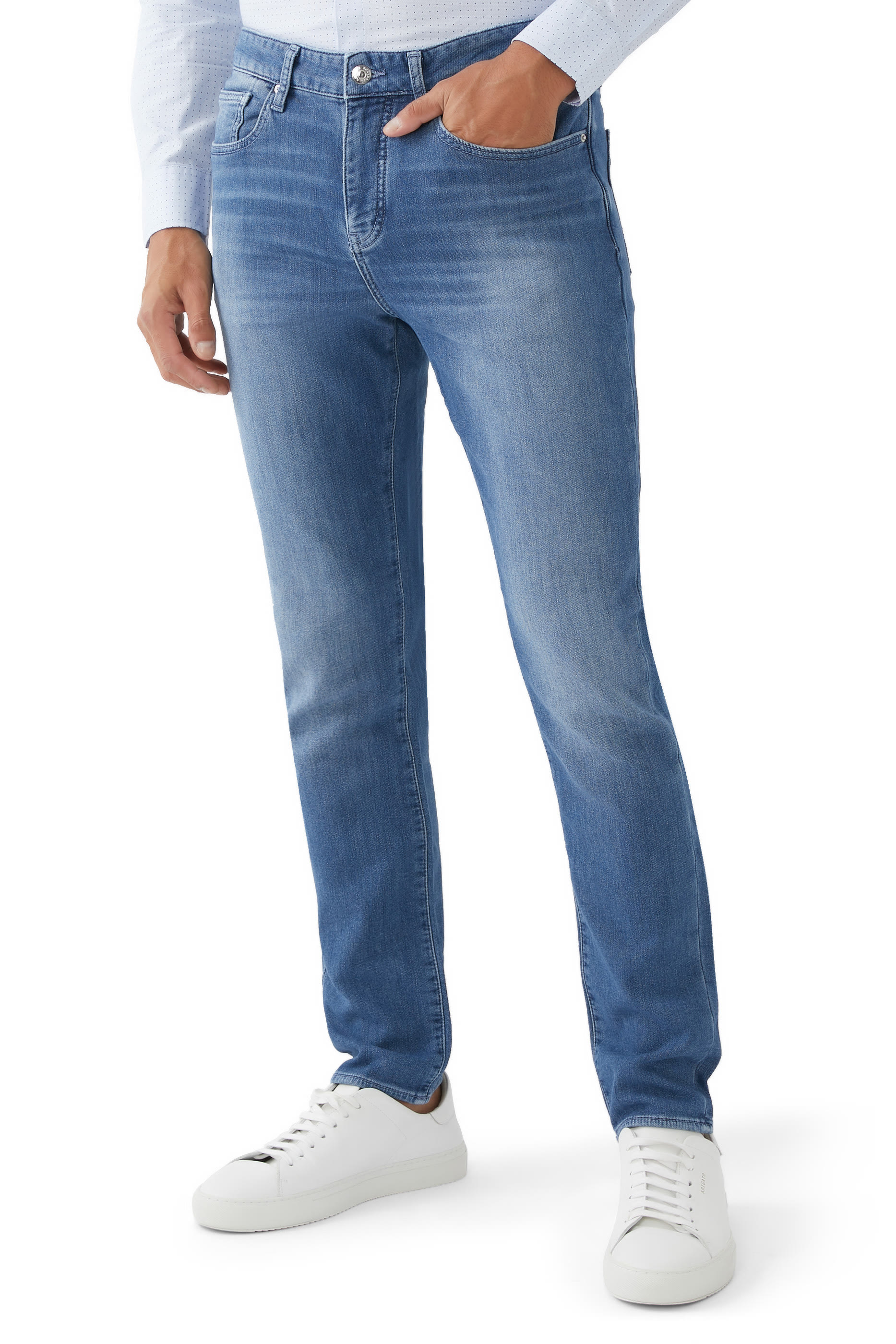 بنطال جينز جاي 14 بقصة ضيقة