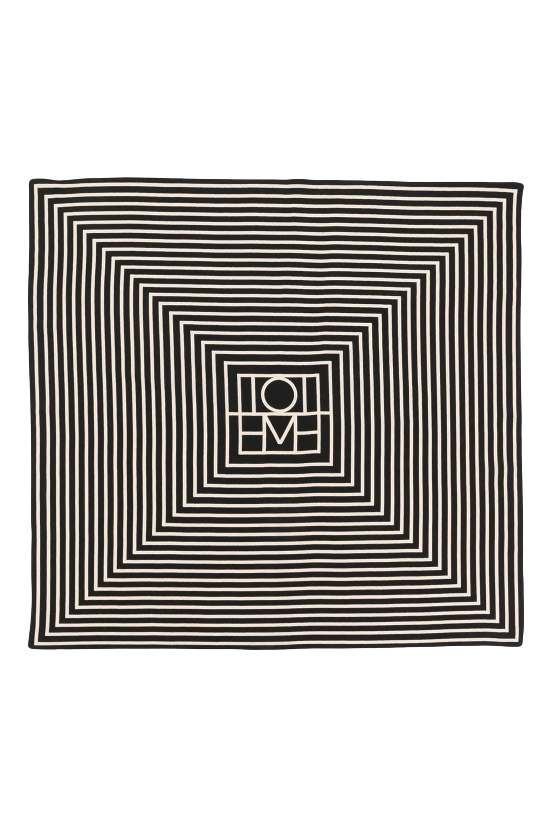 وشاح بنقشة حروف شعار الماركة حرير