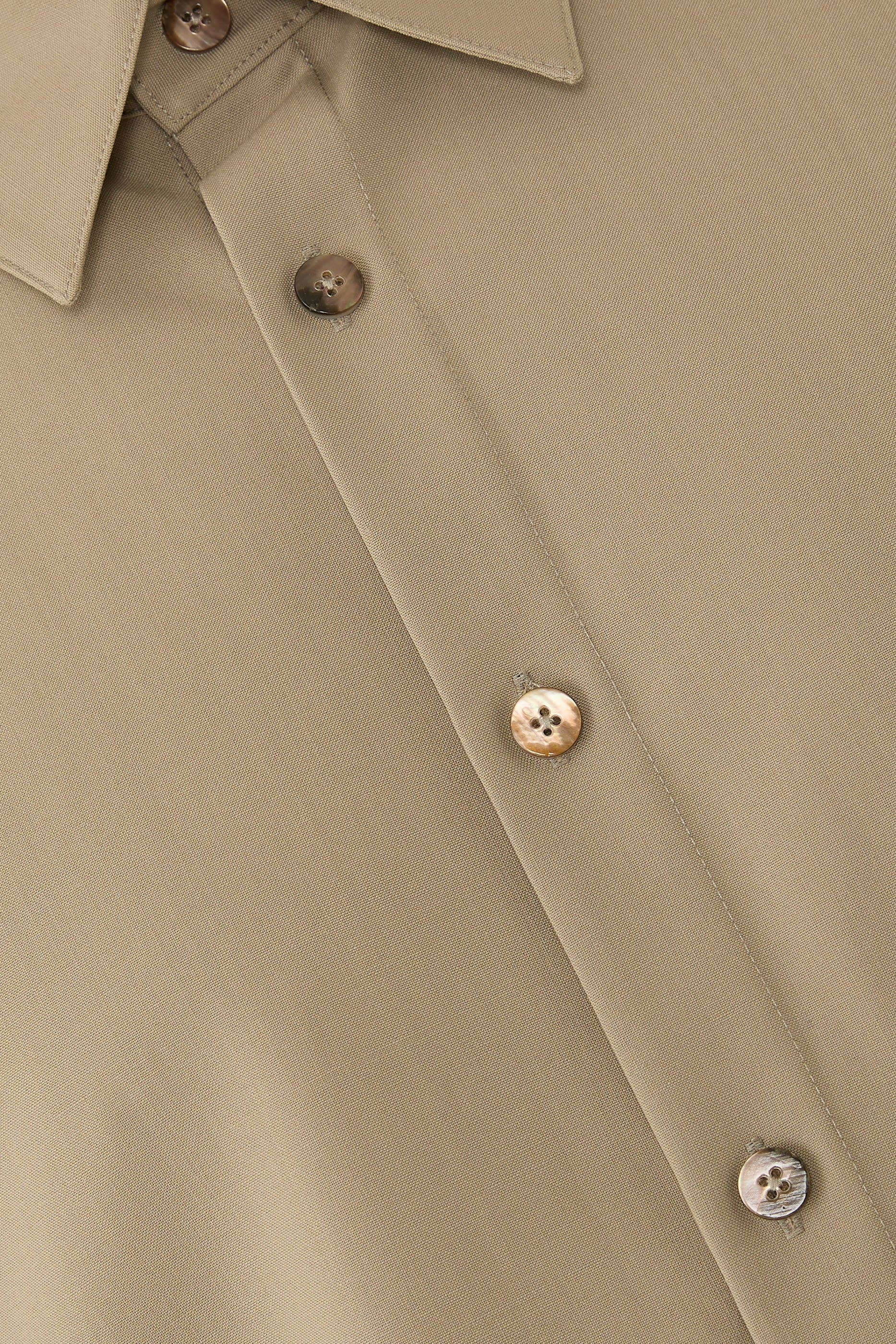 قميص كلاسيكي مزيج صوف