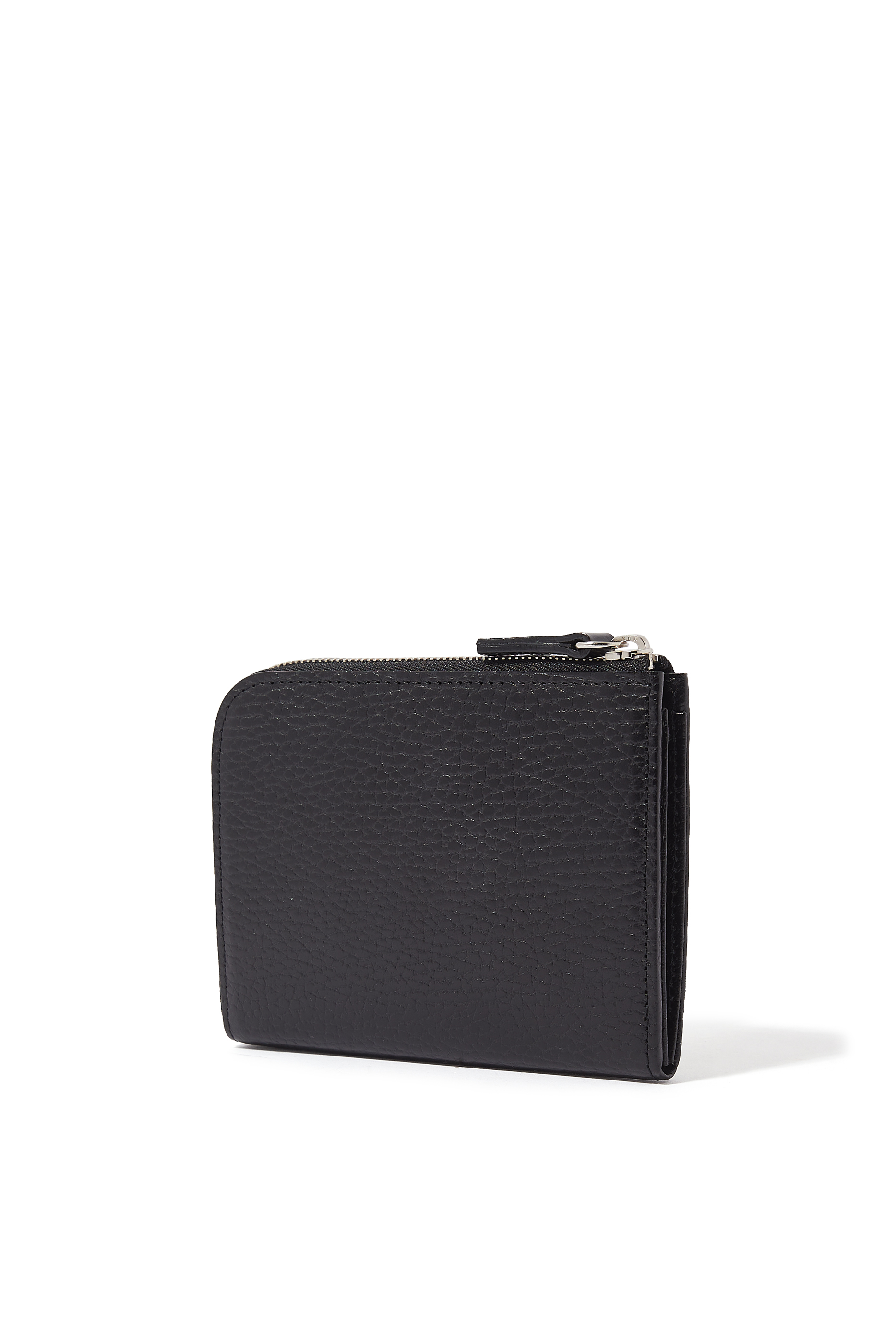 محفظة لامعة متعددة الأقسام بسحاب