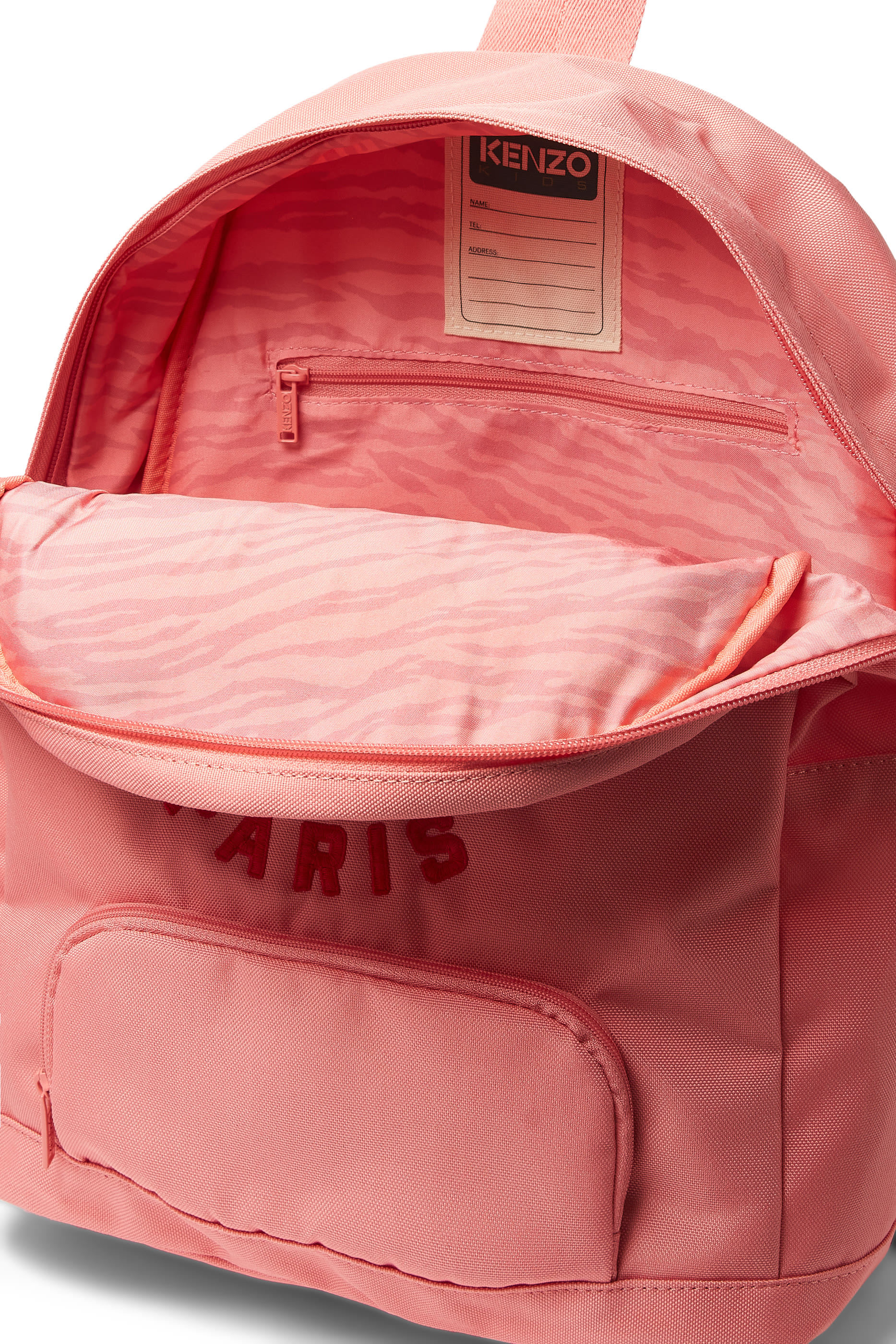 حقيبة ظهر راك ساك بتطريز شعار الماركة للأطفال