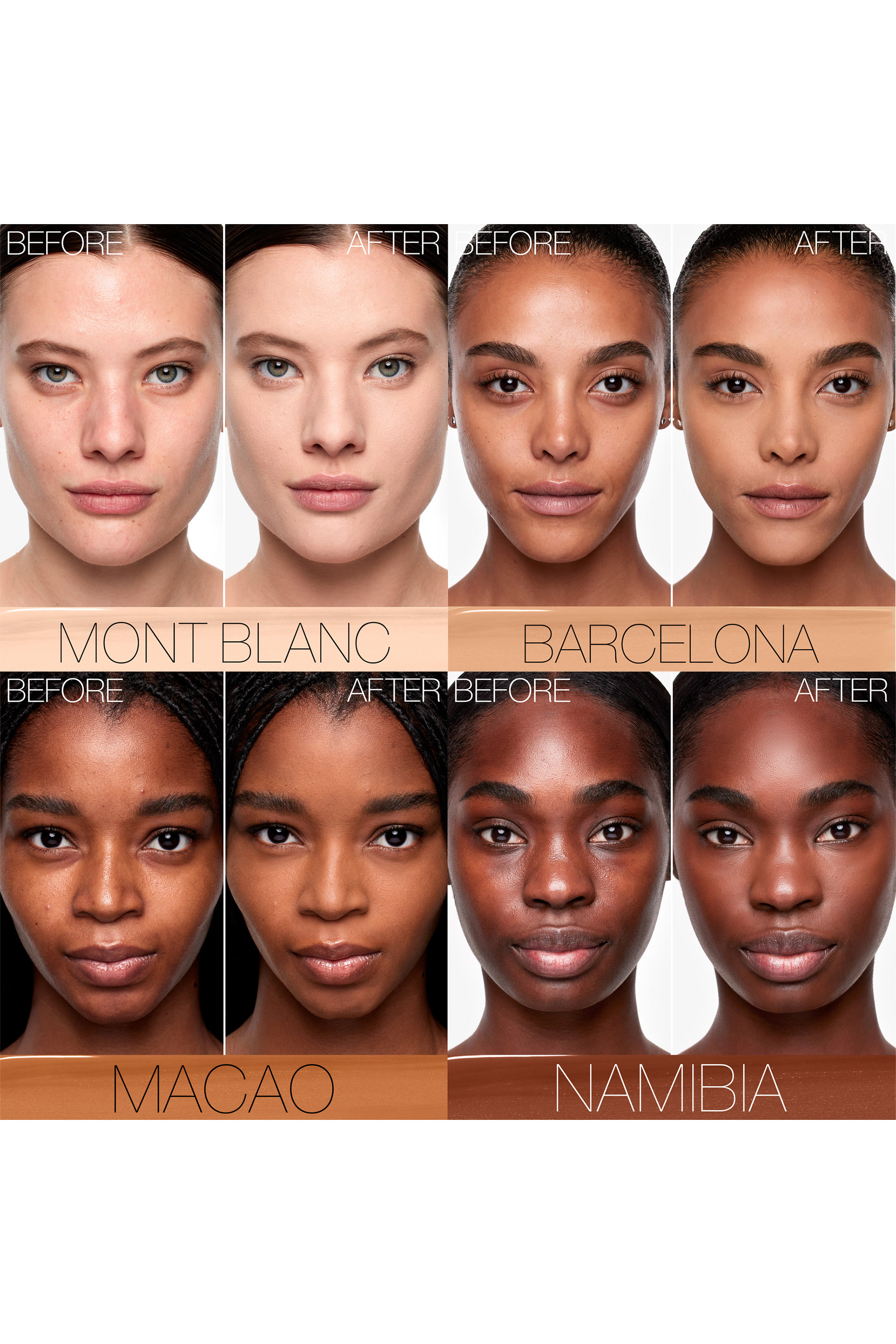 كريم أساس طبيعي غير لامع يدوم طويلا