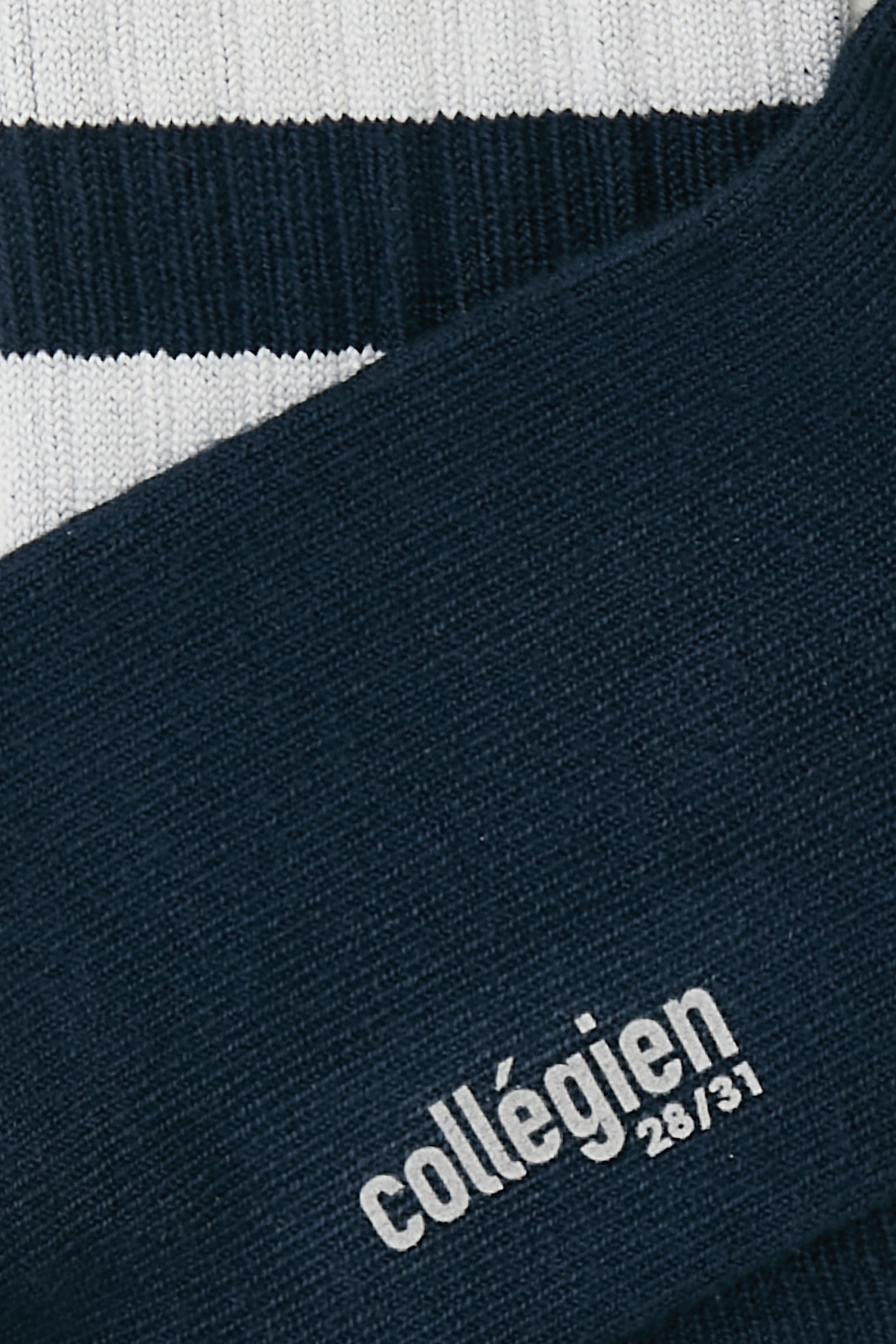 جوارب نيكو متوسطة الطول بتصميم جامعي مضلع للأطفال