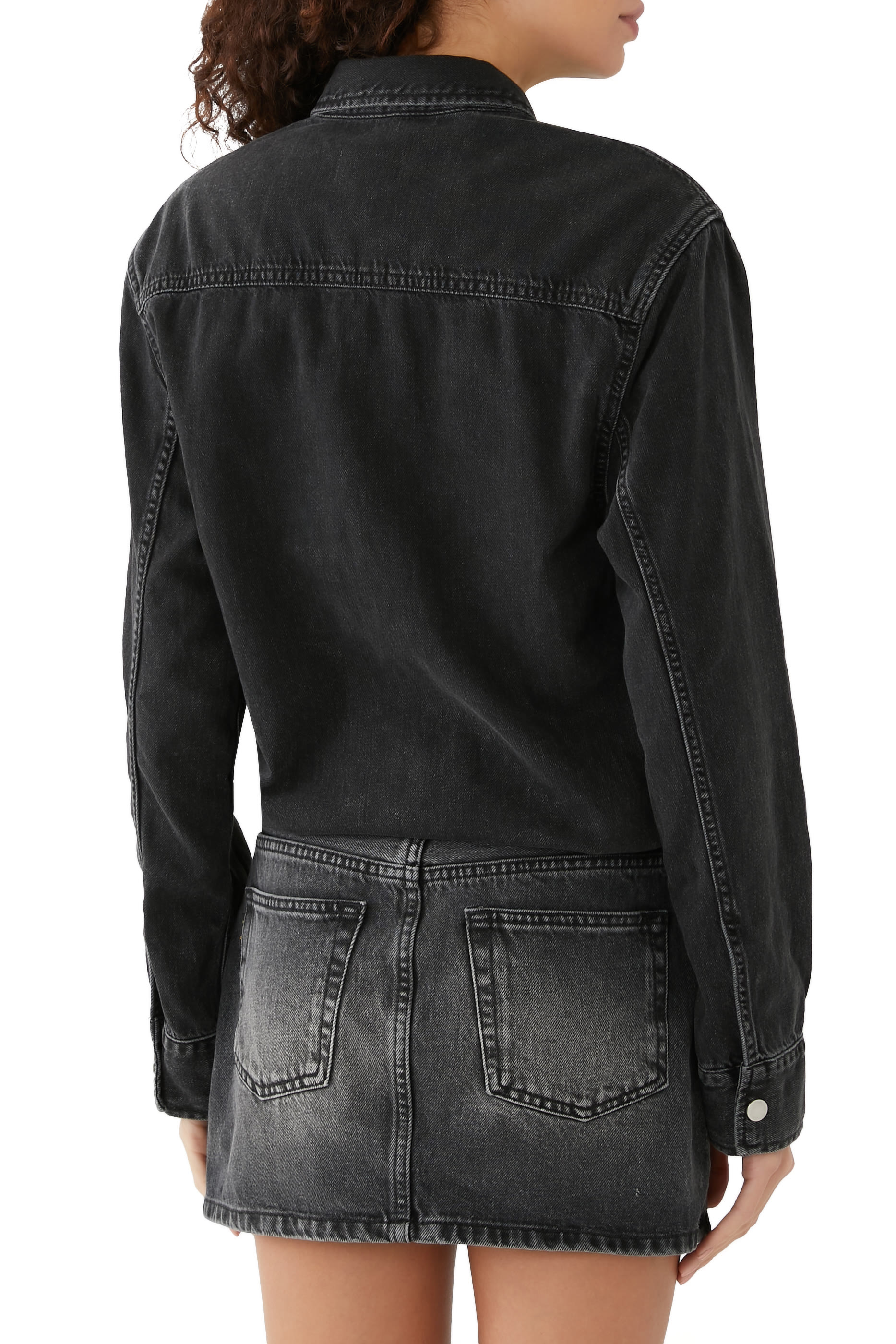 فستان تيا دنيم مزدوج