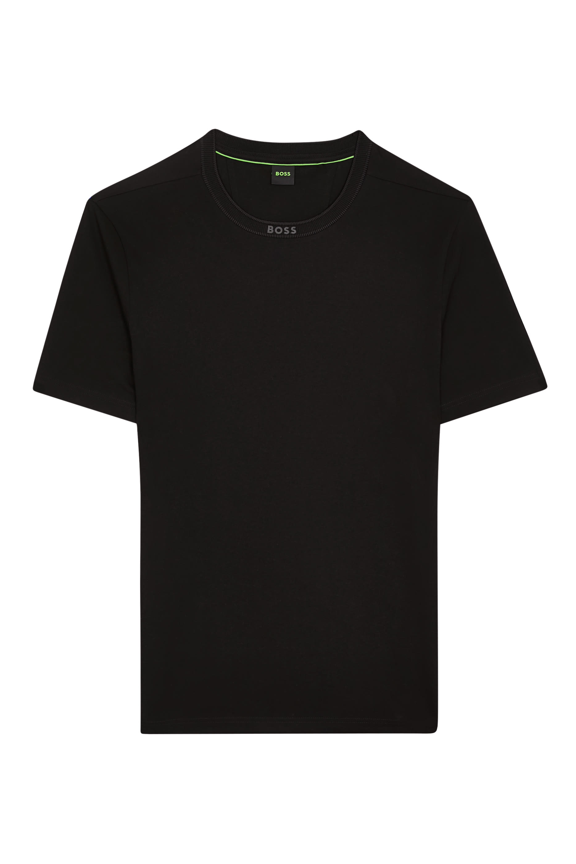 تيشيرت بأكمام قصيرة قطن