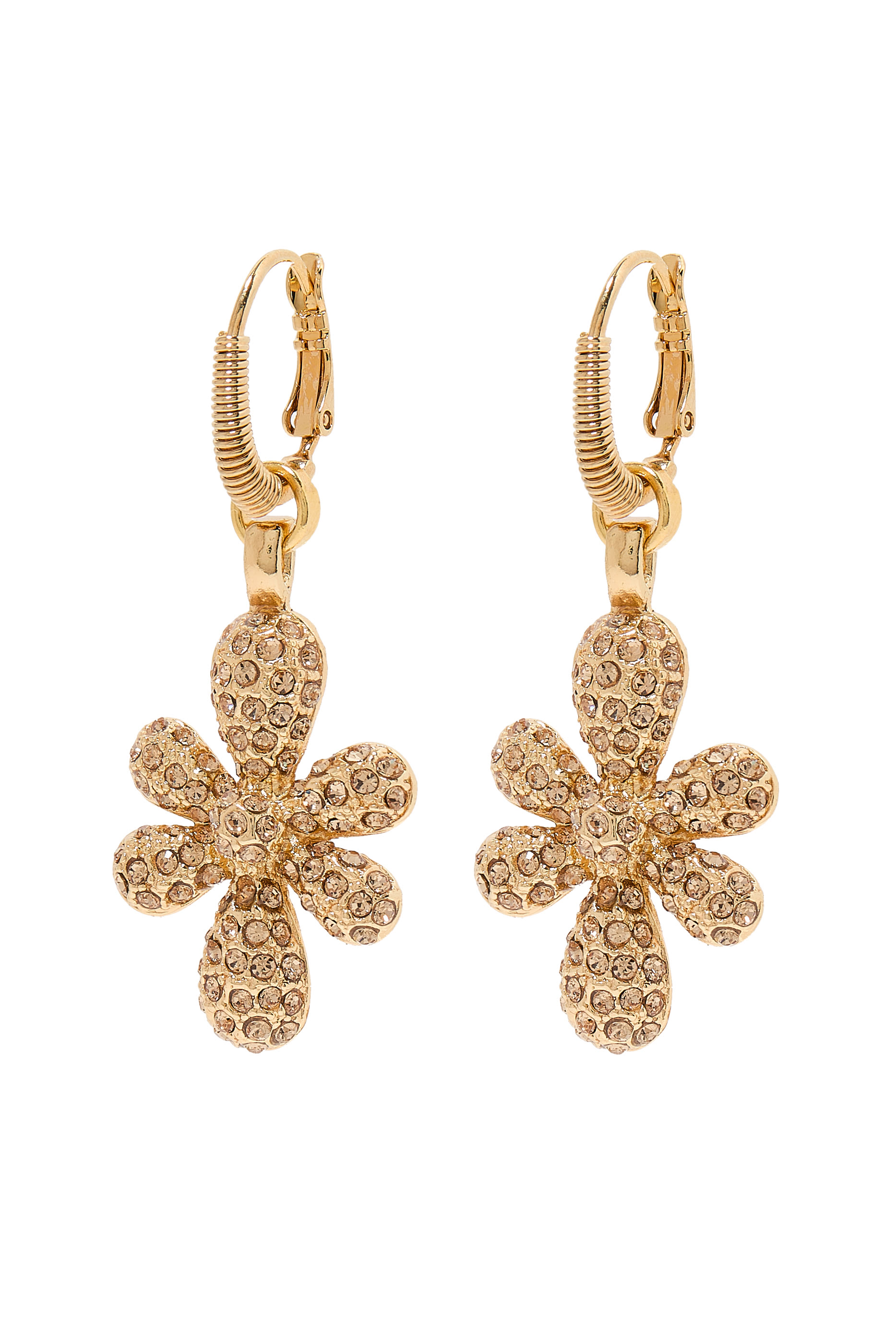 أقراط تاو أجابا نحاس مطلي بالذهب