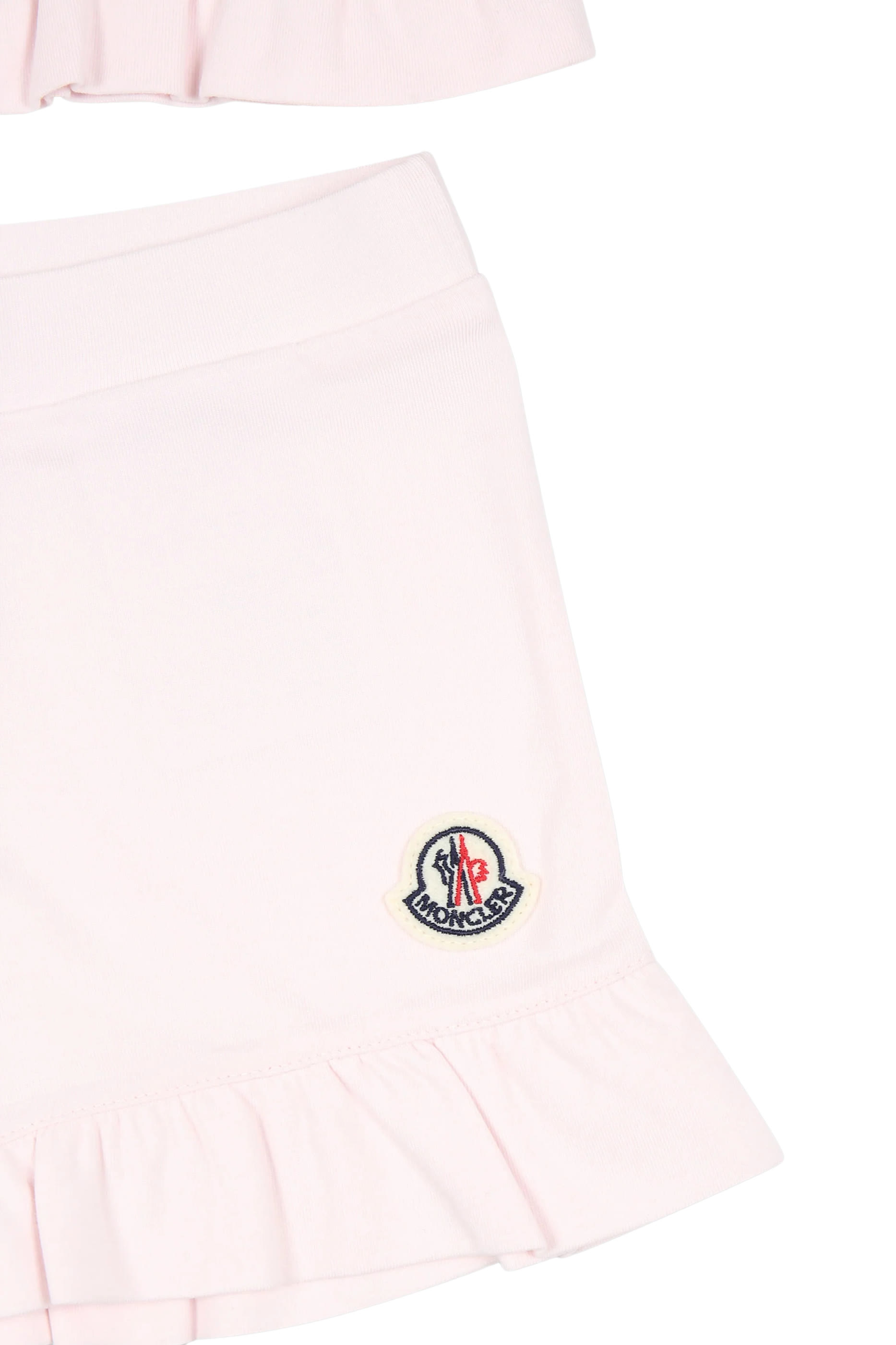 طقم منسوج للبنات الرضع، قطعتين