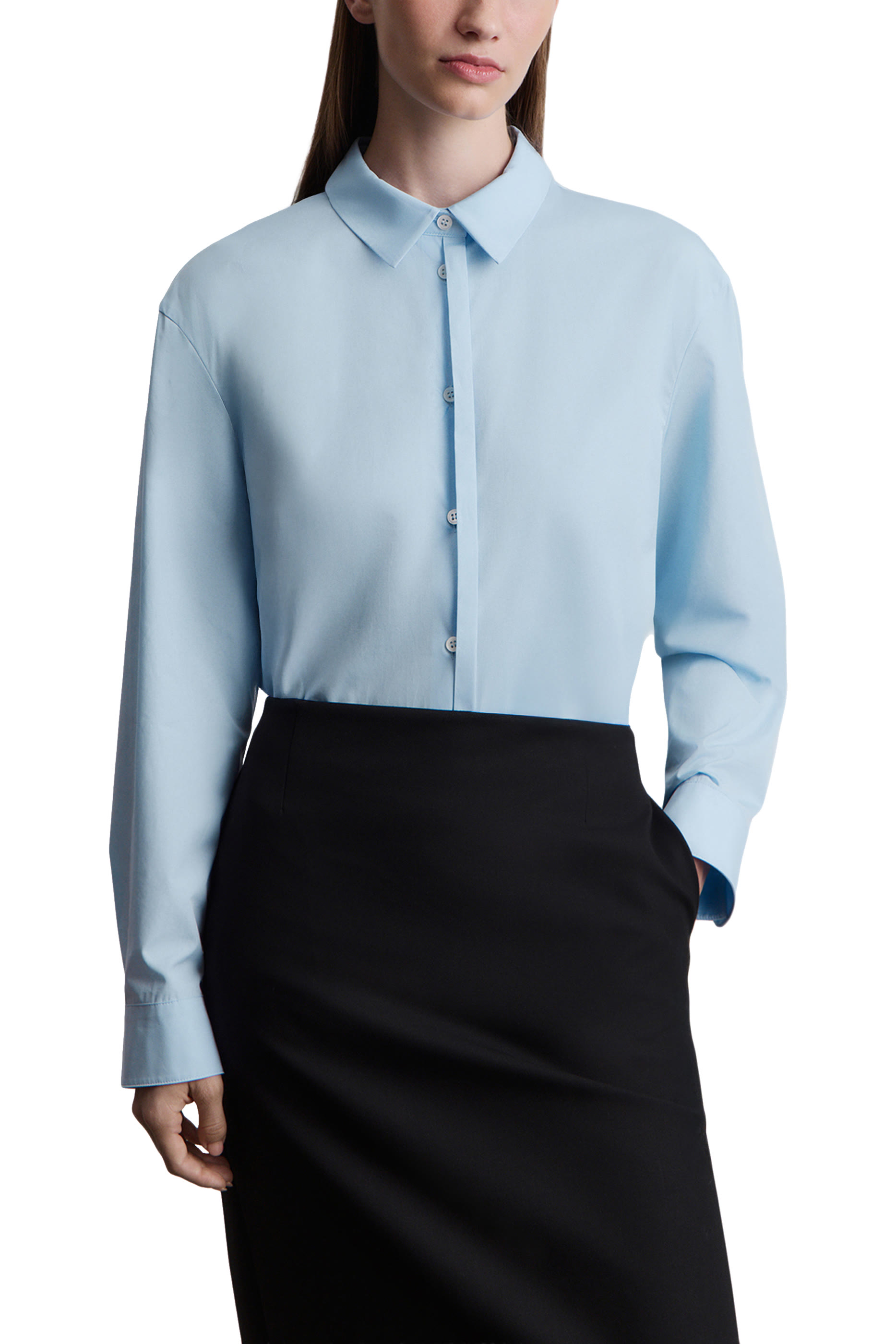 قميص ألبيني قطن