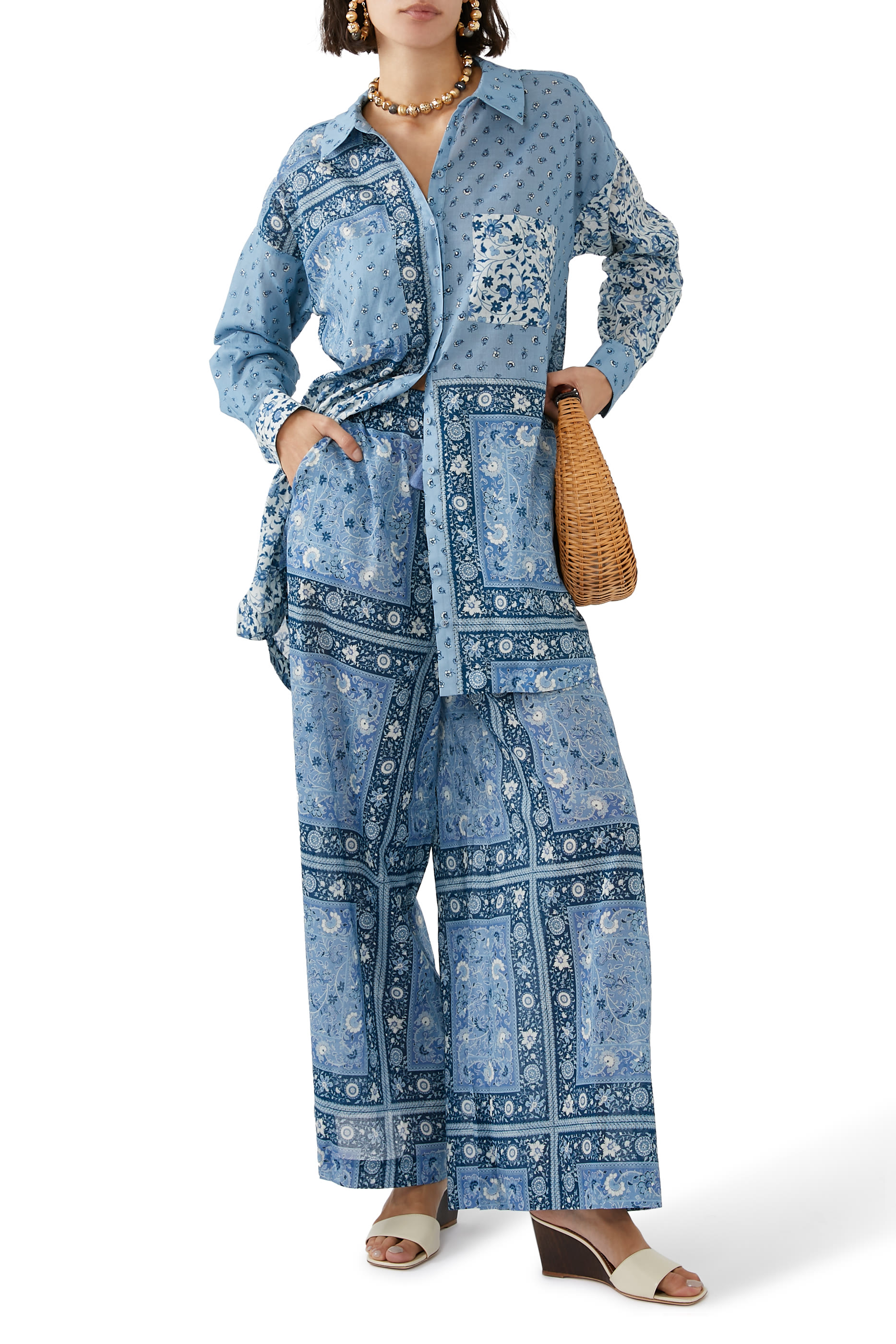 فستان بتصميم قميص سانشاين بانديت