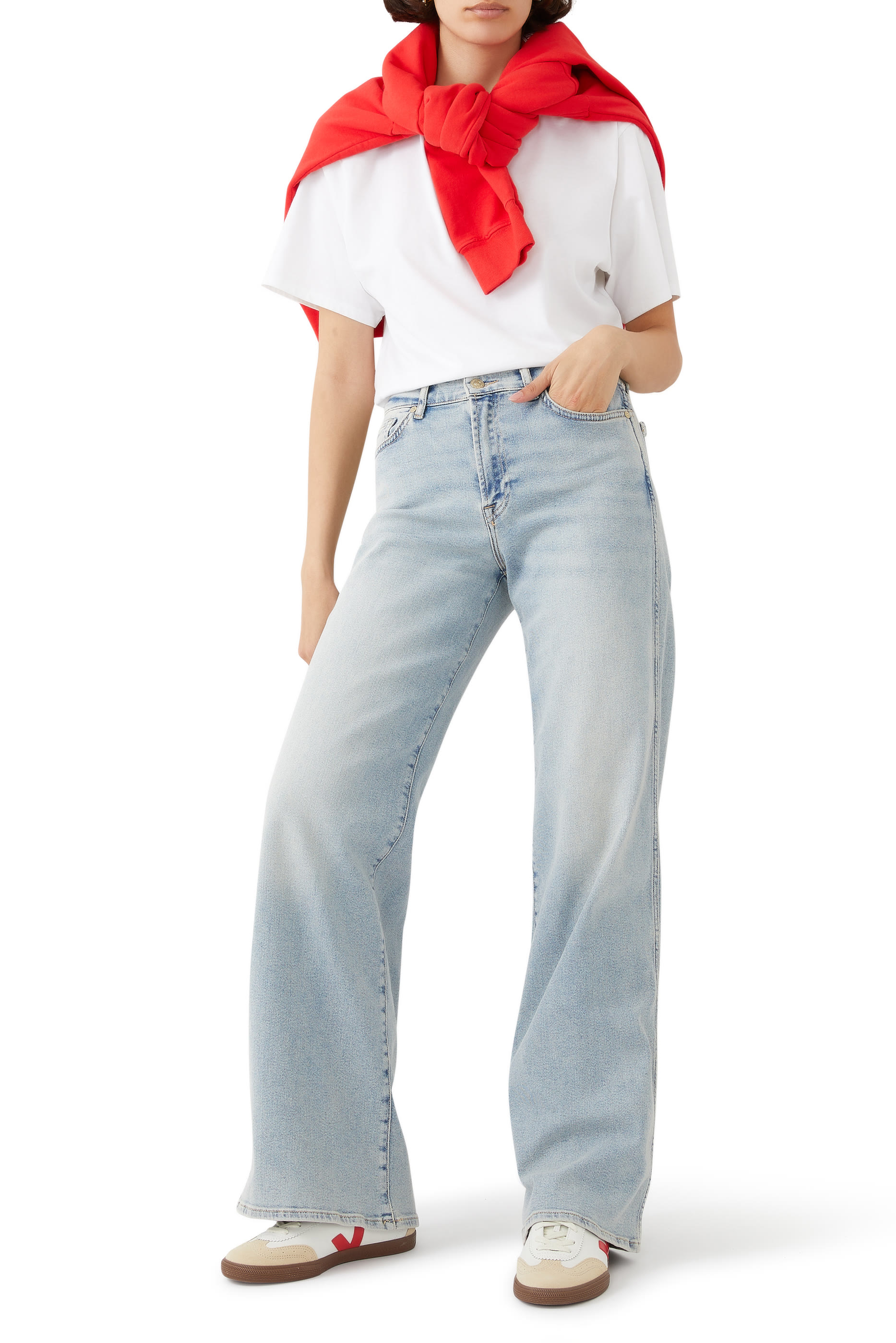 سنيكرز فولي بكاحل منخفض جلد