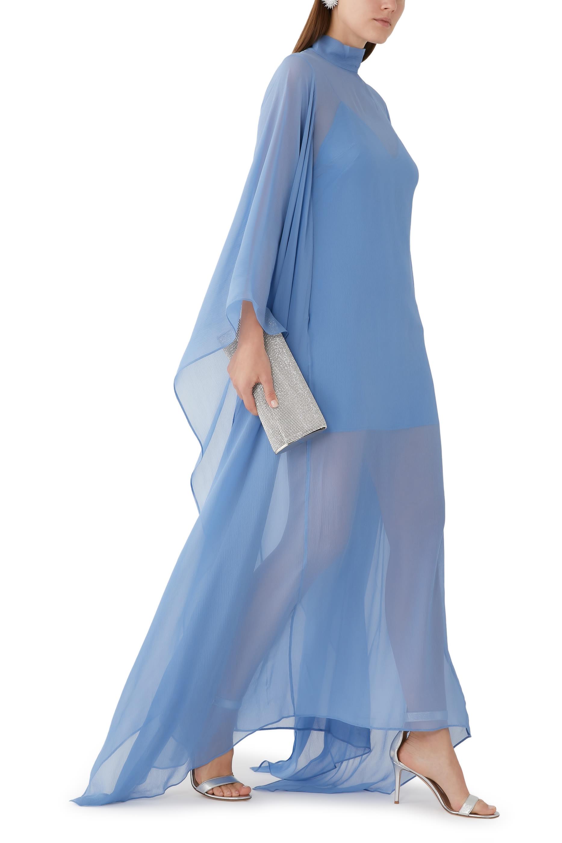 قفطان لانزاروت شيفون حرير