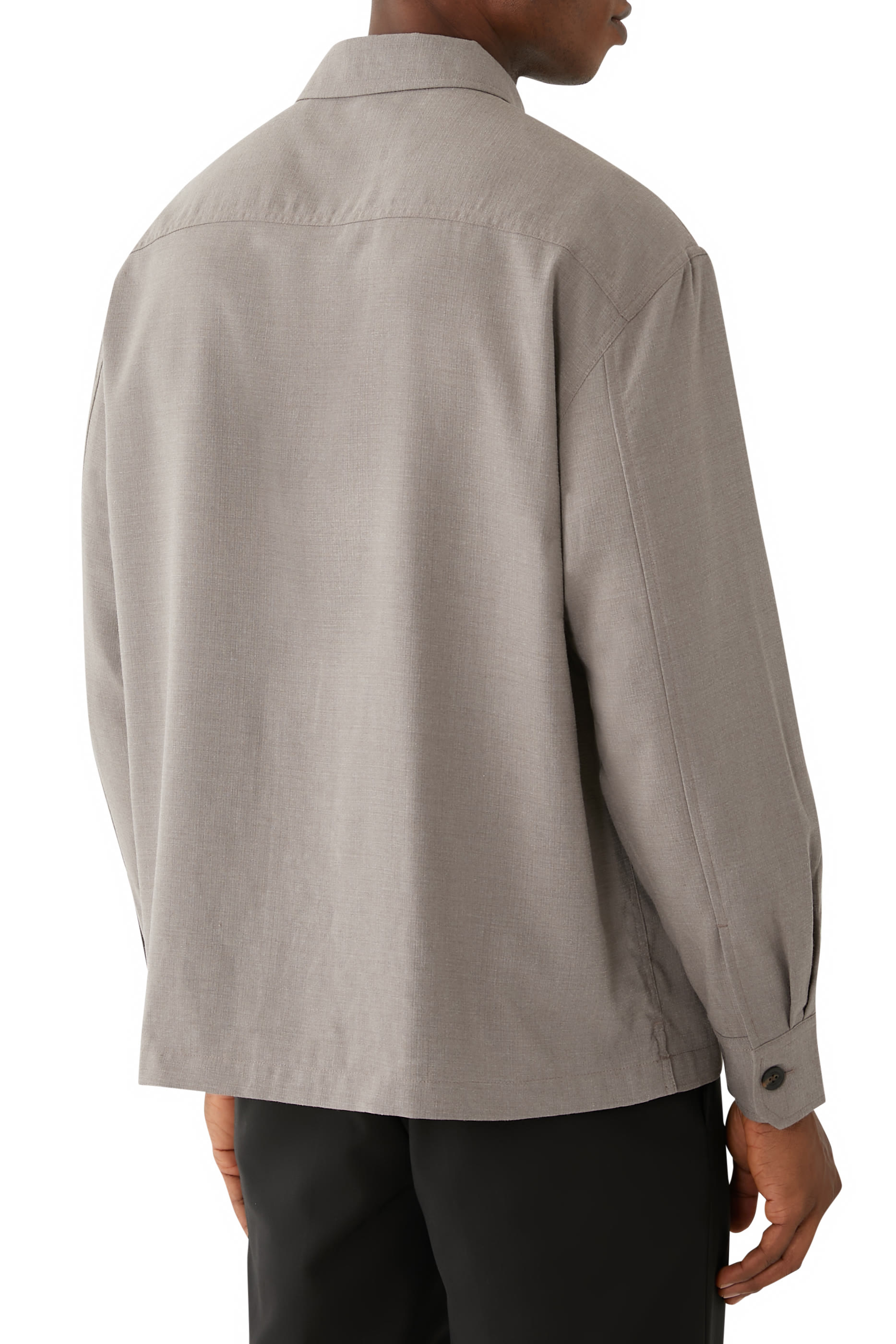 قميص دريسن بتصميم جاكيت