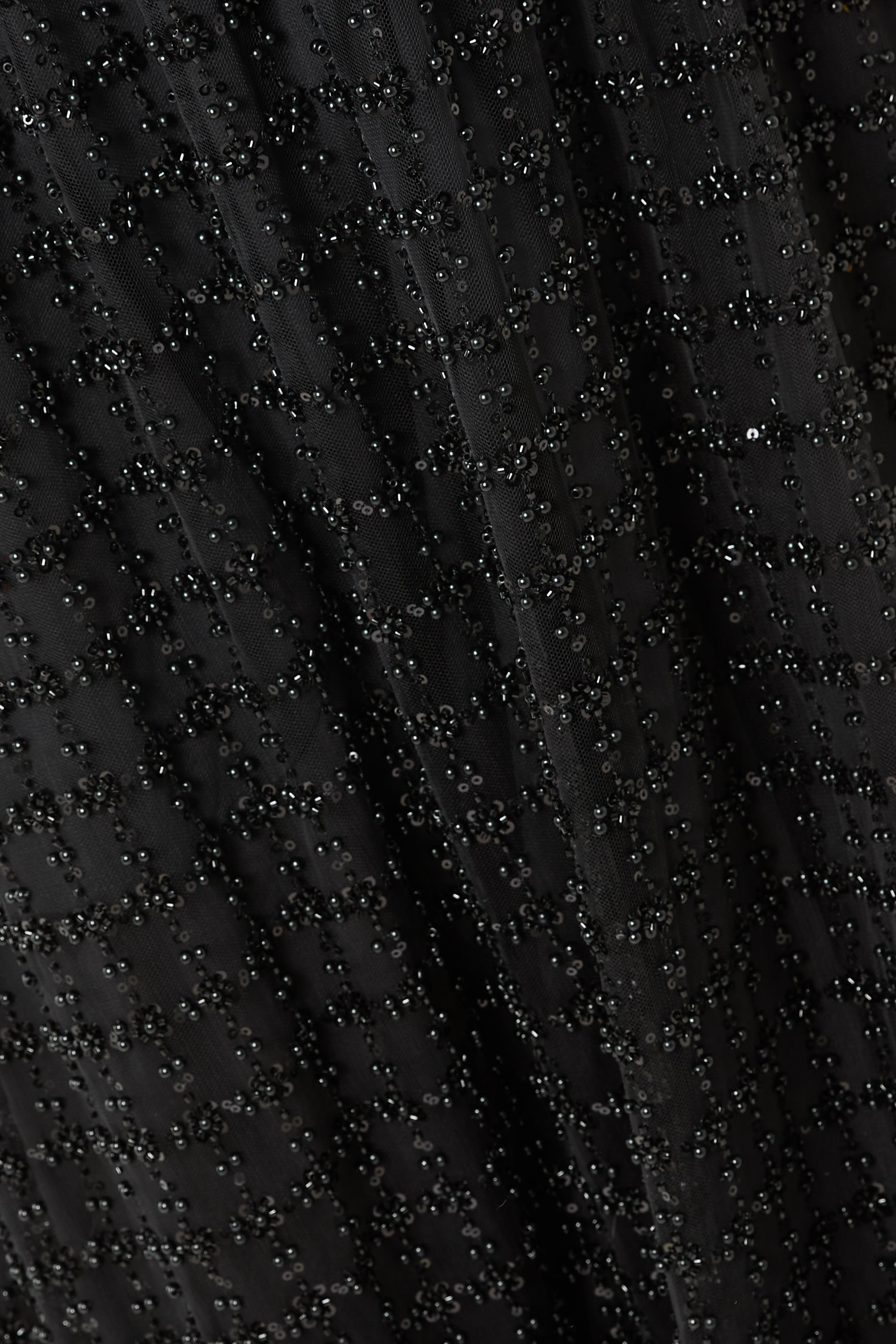  Bead-Embellished Tulle Dress 