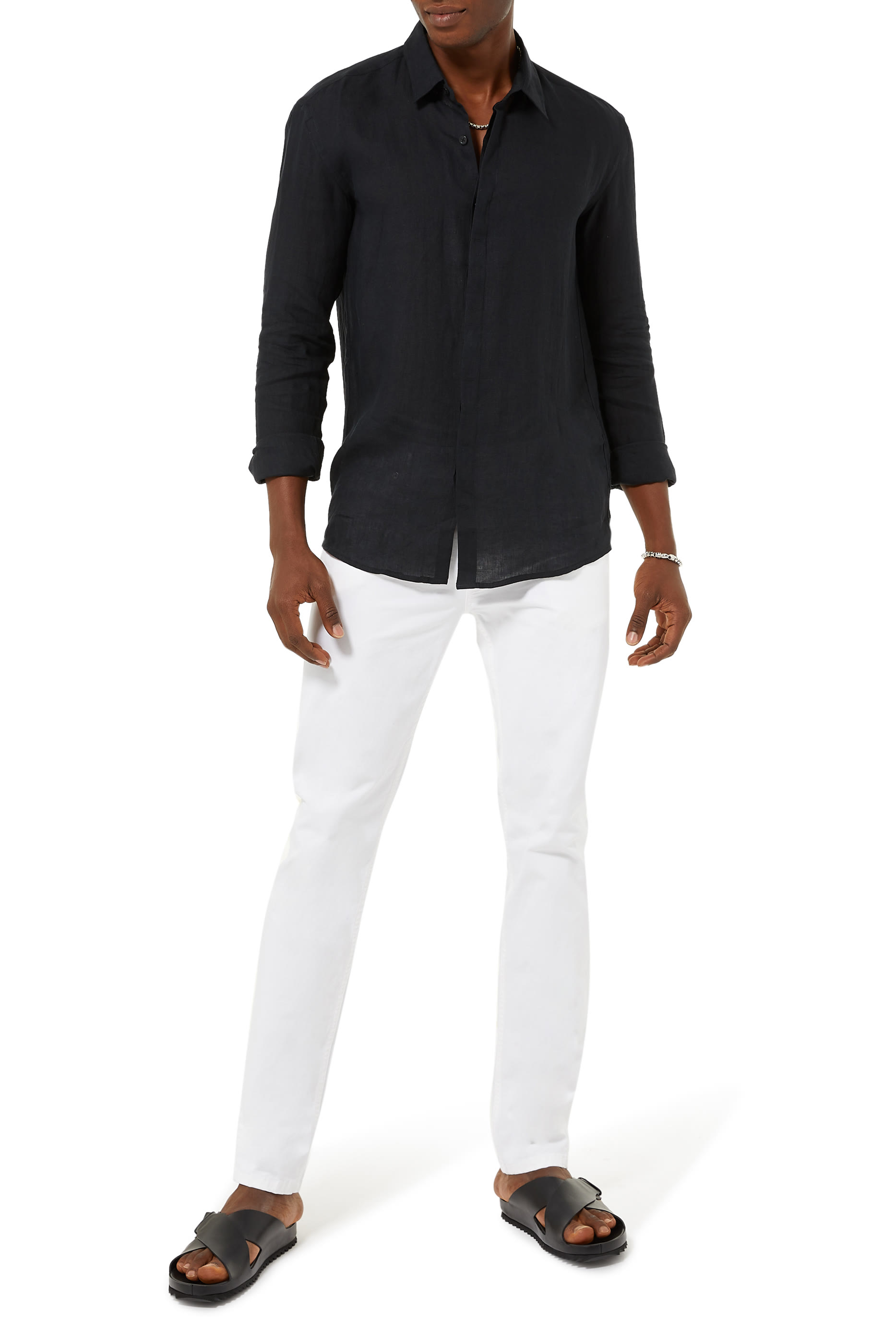 قميص بصف أزرار