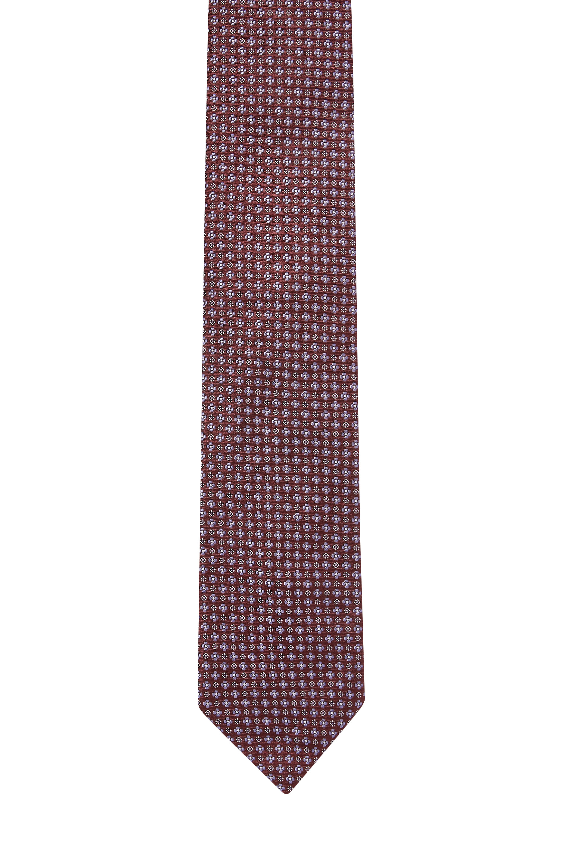 ربطة عنق حرير بتصميم هندسي