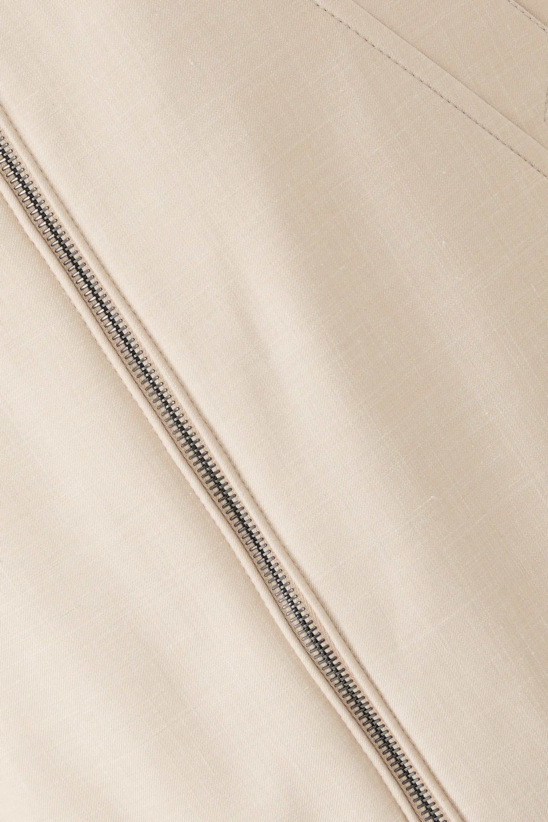 جاكيت بومبر حرير وكشمير وكتان معالج